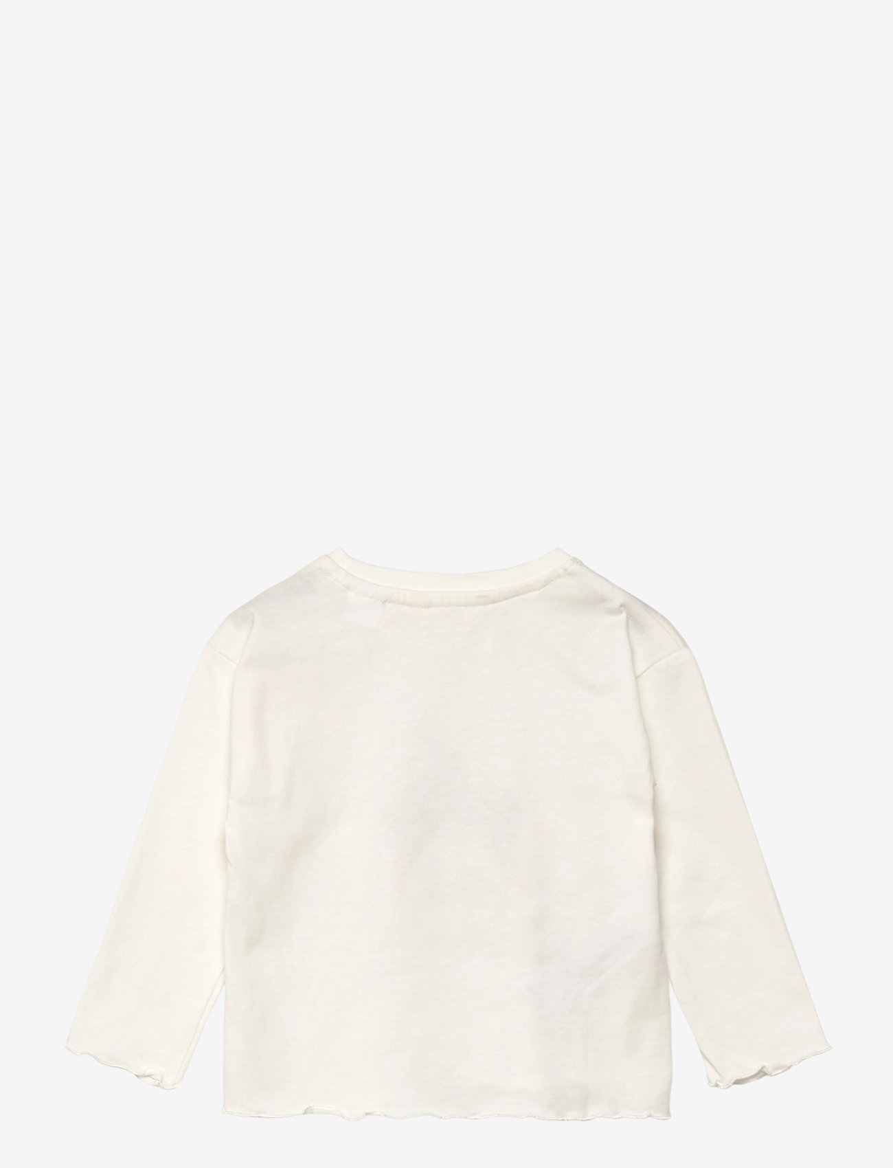 Mango - T-shirt with embroidered glitter - pitkähihaiset t-paidat - natural white - 1