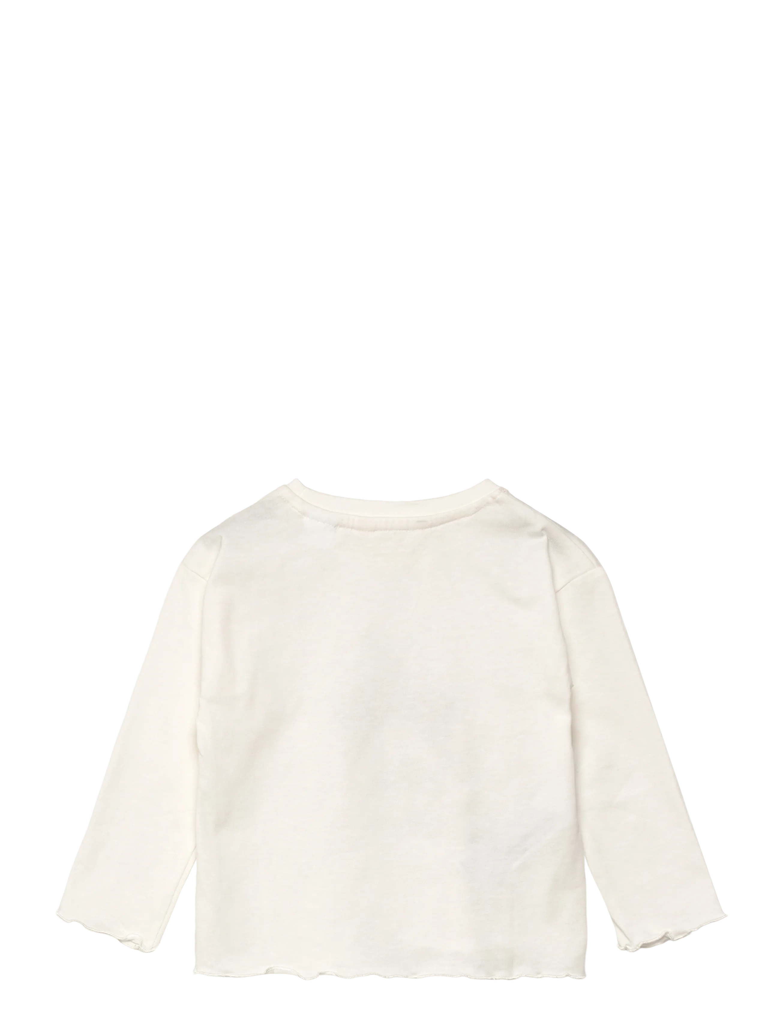 Mango - T-shirt with embroidered glitter - langermede t-skjorter - natural white - 1
