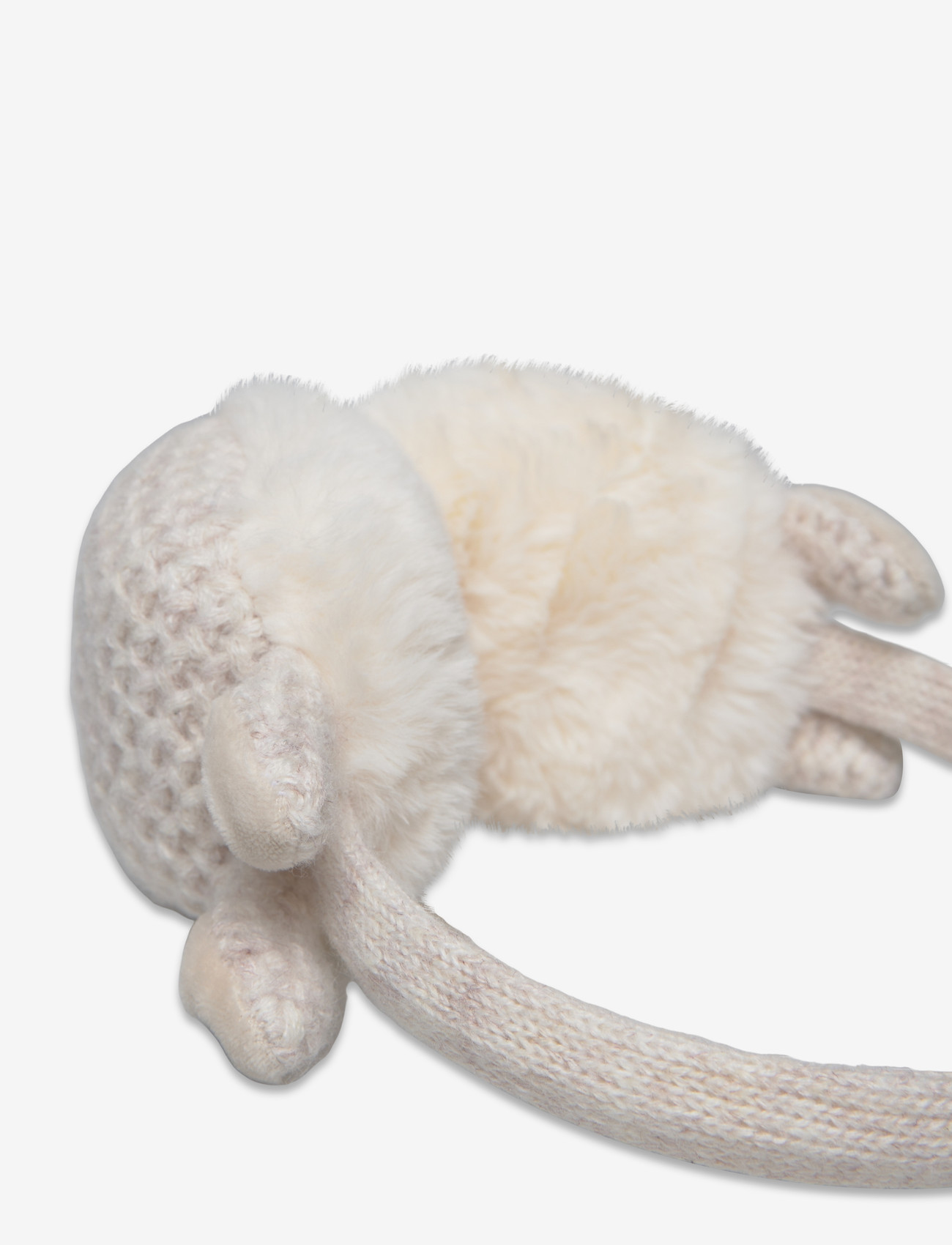 Mango - Bunny fur earmuffs - accessoires - lt pastel brown - 1