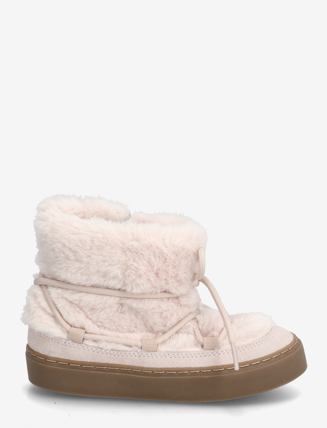 Mango - Hair lace ankle boots - støvler - lt-pastel pink - 1