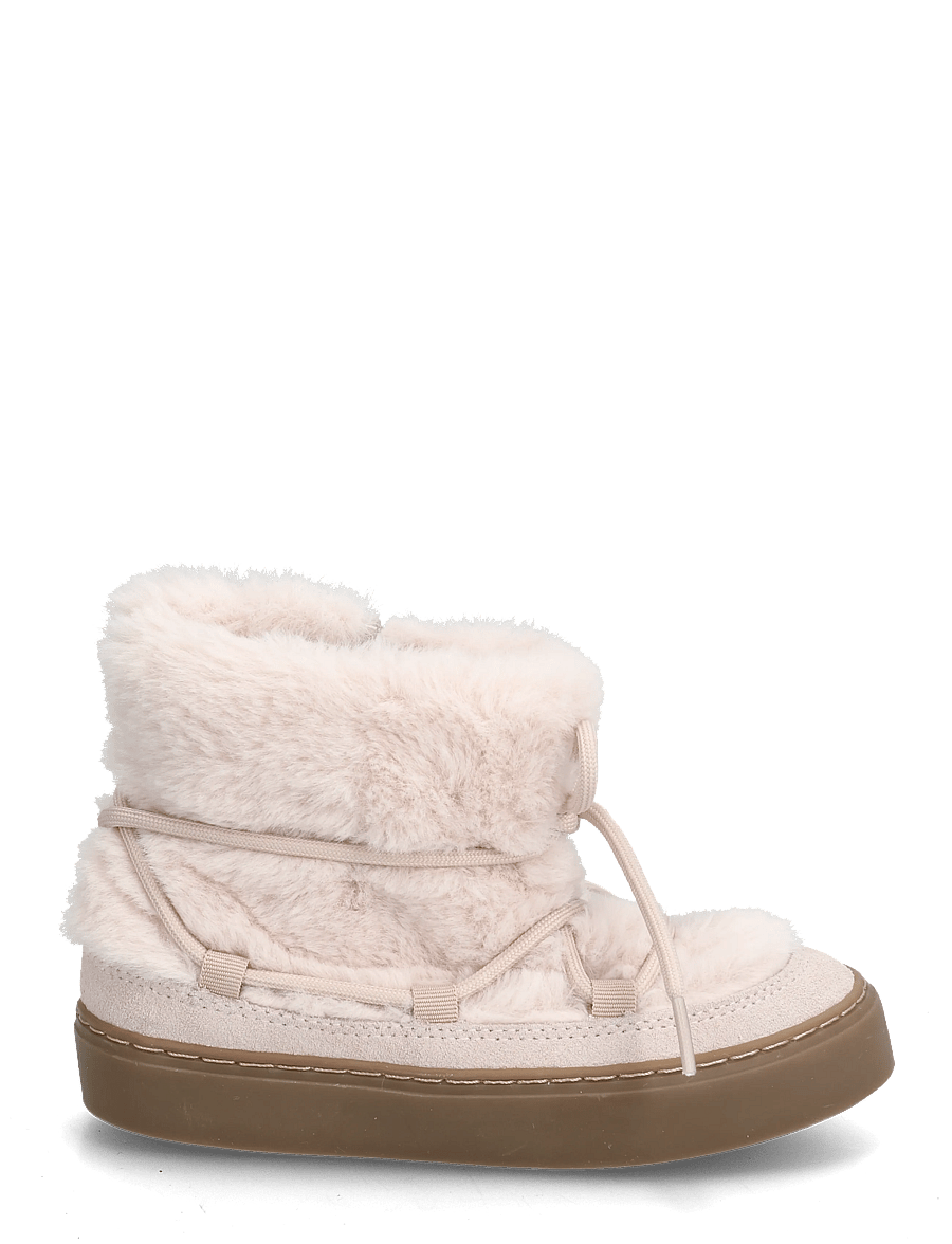 Mango - Hair lace ankle boots - stövlar & kängor - lt-pastel pink - 1