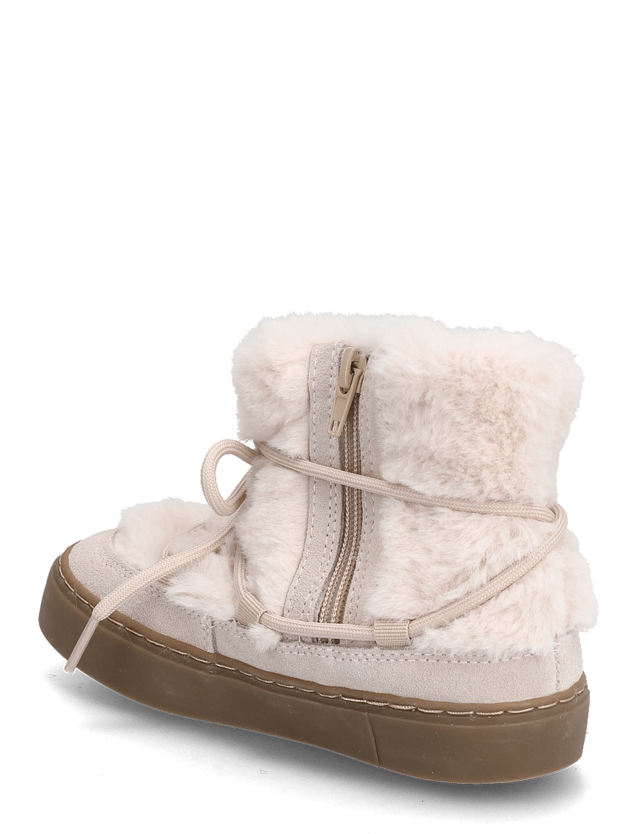 Mango - Hair lace ankle boots - stövlar & kängor - lt-pastel pink - 2