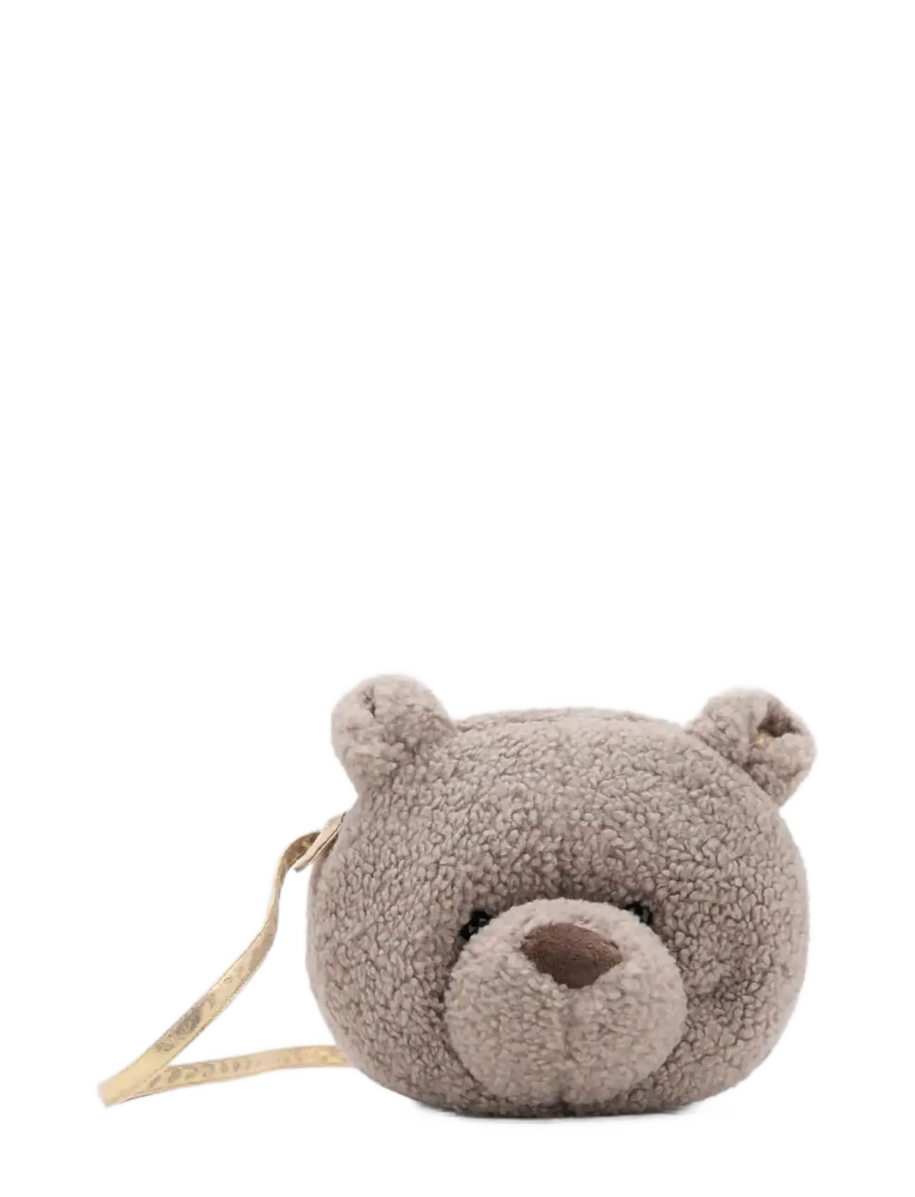 Mango Teddy bear shearling-effect bag - Taschen - MEDIUM BROWN / brown