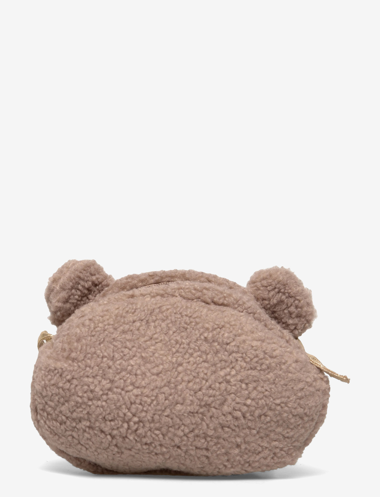 Mango - Teddy bear shearling-effect bag - axelremsväskor - medium brown - 1