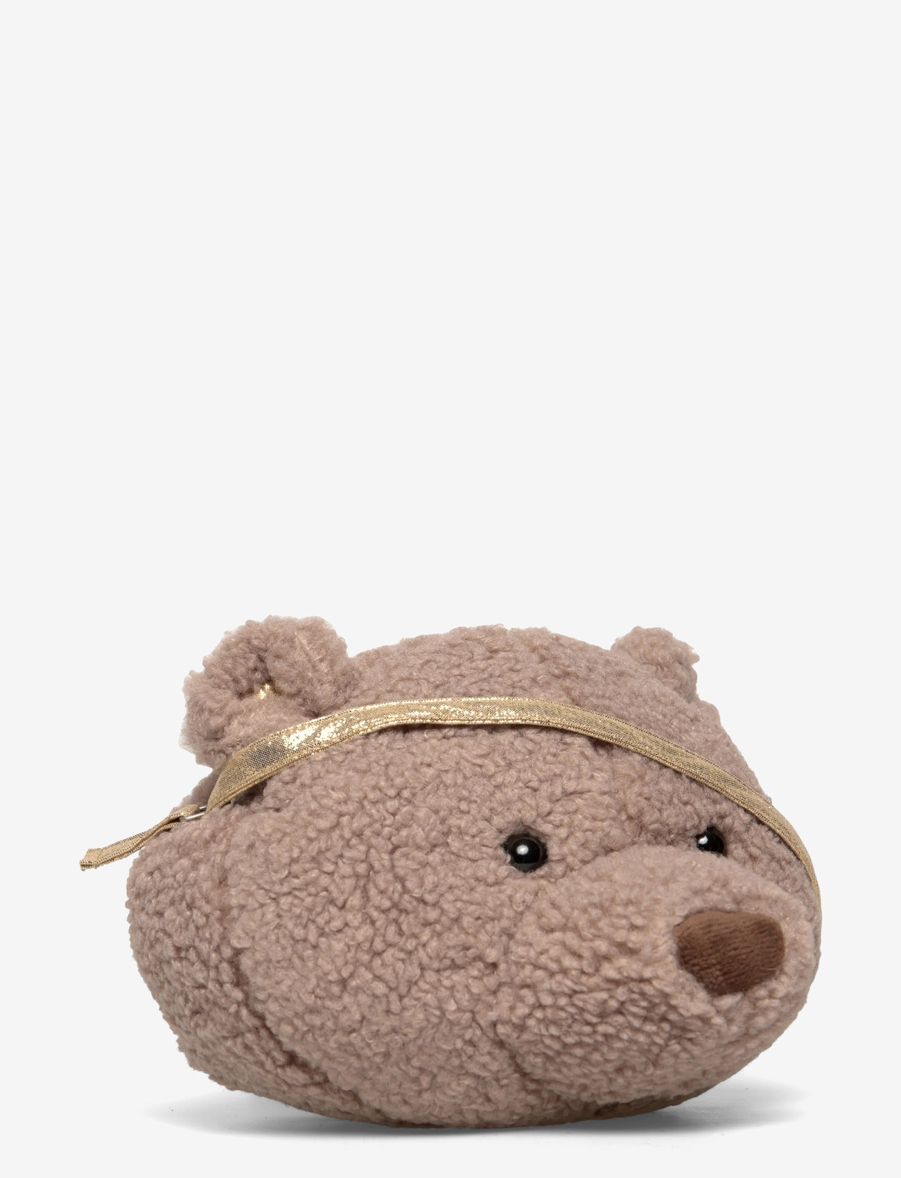 Mango - Teddy bear shearling-effect bag - axelremsväskor - medium brown - 2