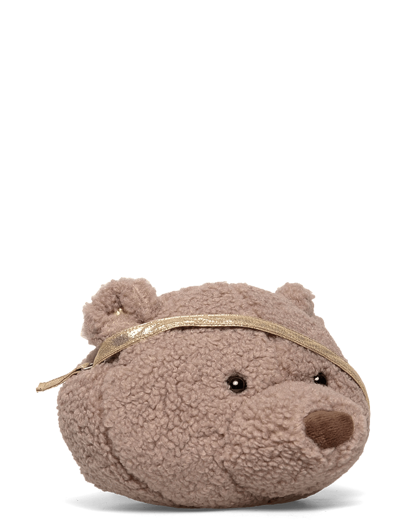 Mango - Teddy bear shearling-effect bag - schultertaschen - medium brown - 2