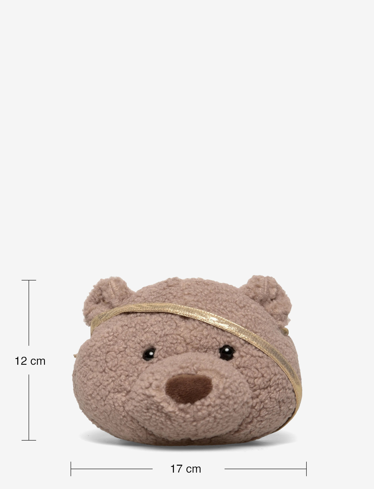 Mango - Teddy bear shearling-effect bag - axelremsväskor - medium brown - 3