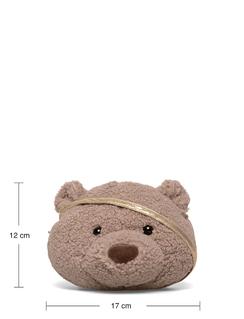 Mango - Teddy bear shearling-effect bag - schultertaschen - medium brown - 3