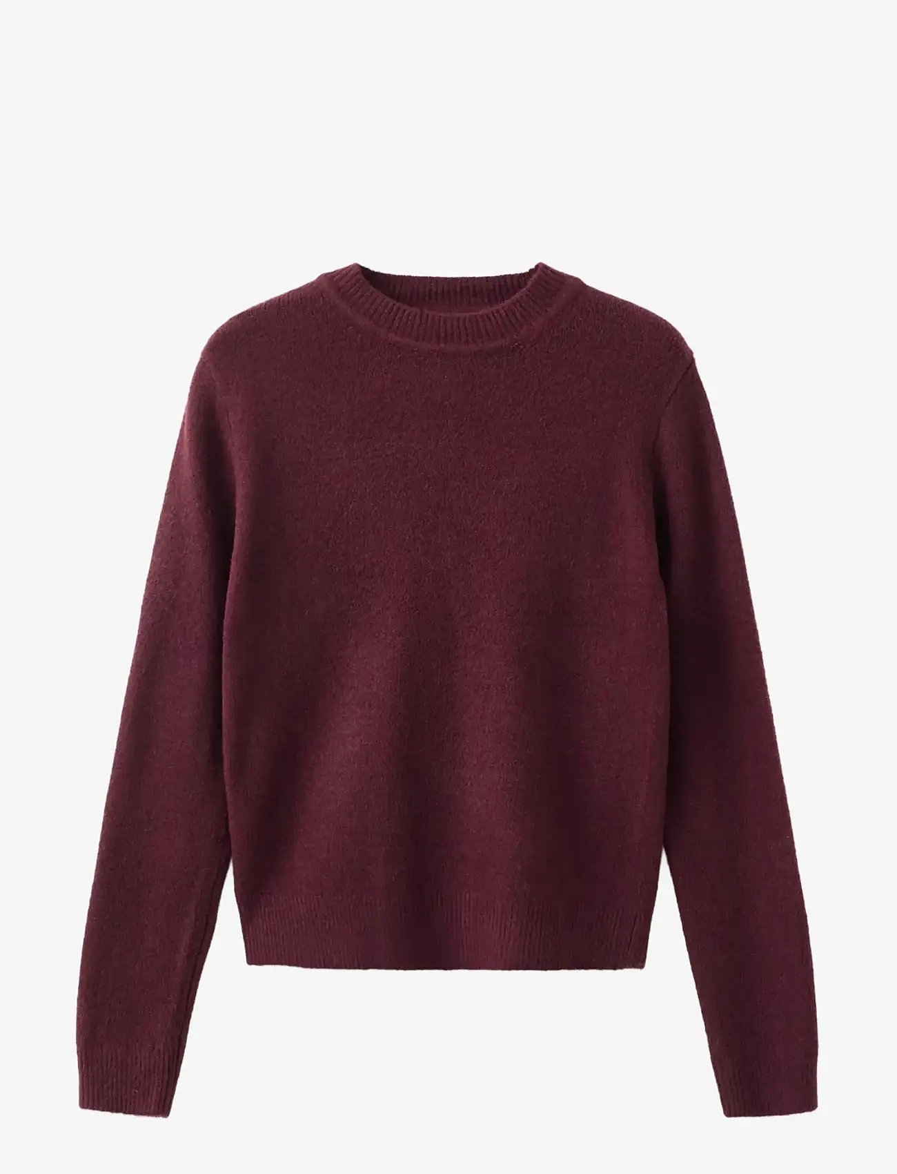 Mango - Medium-knit sweater - efterårstøj - dark red - 1