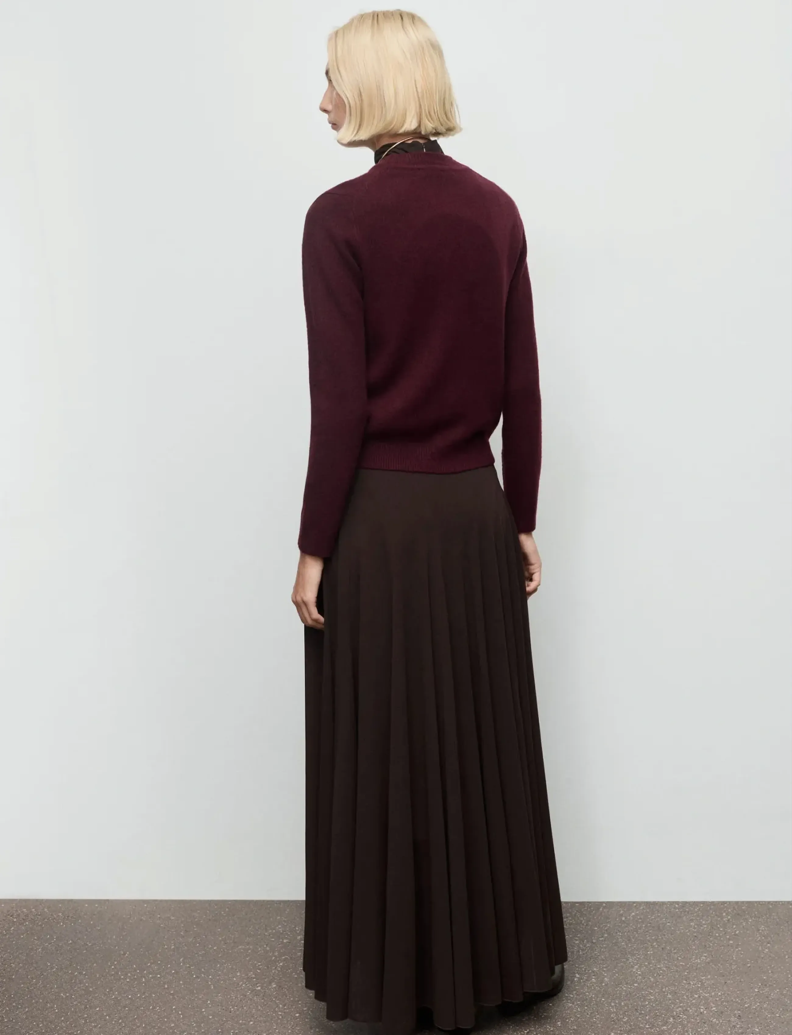 Mango - Medium-knit sweater - madalaimad hinnad - dark red - 2