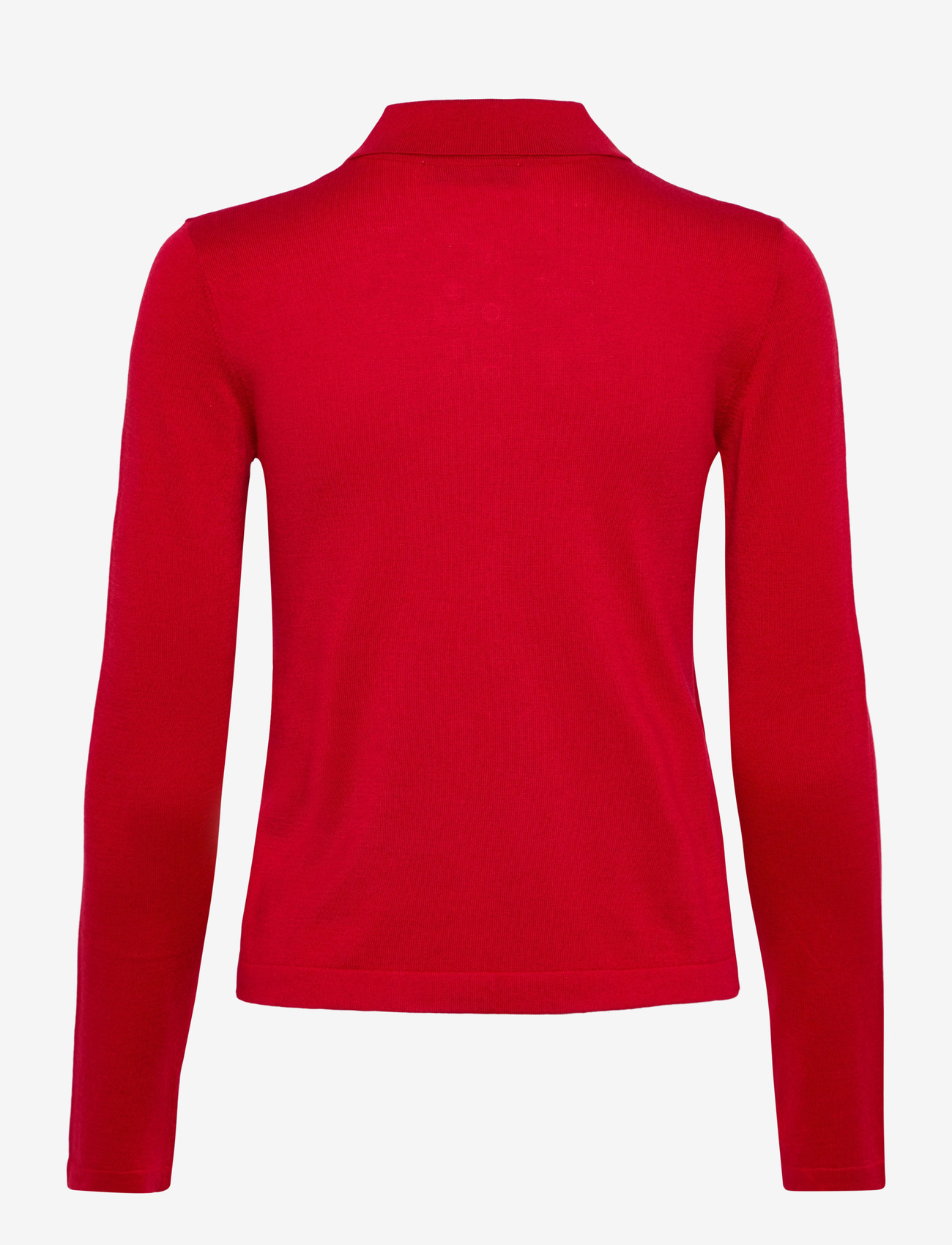 Mango - Long-sleeved polo-neck sweater - laveste priser - red - 2