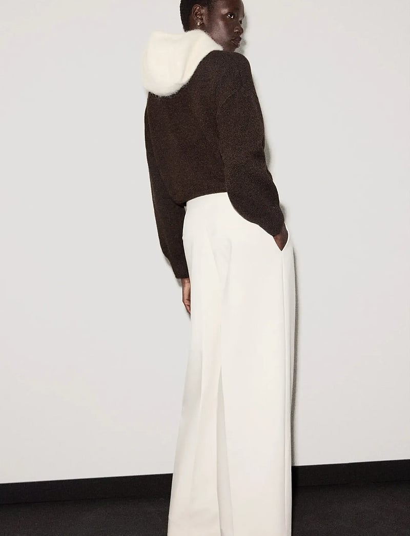 Mango - Oversize knit sweater - stickade tröjor - dark brown - 3