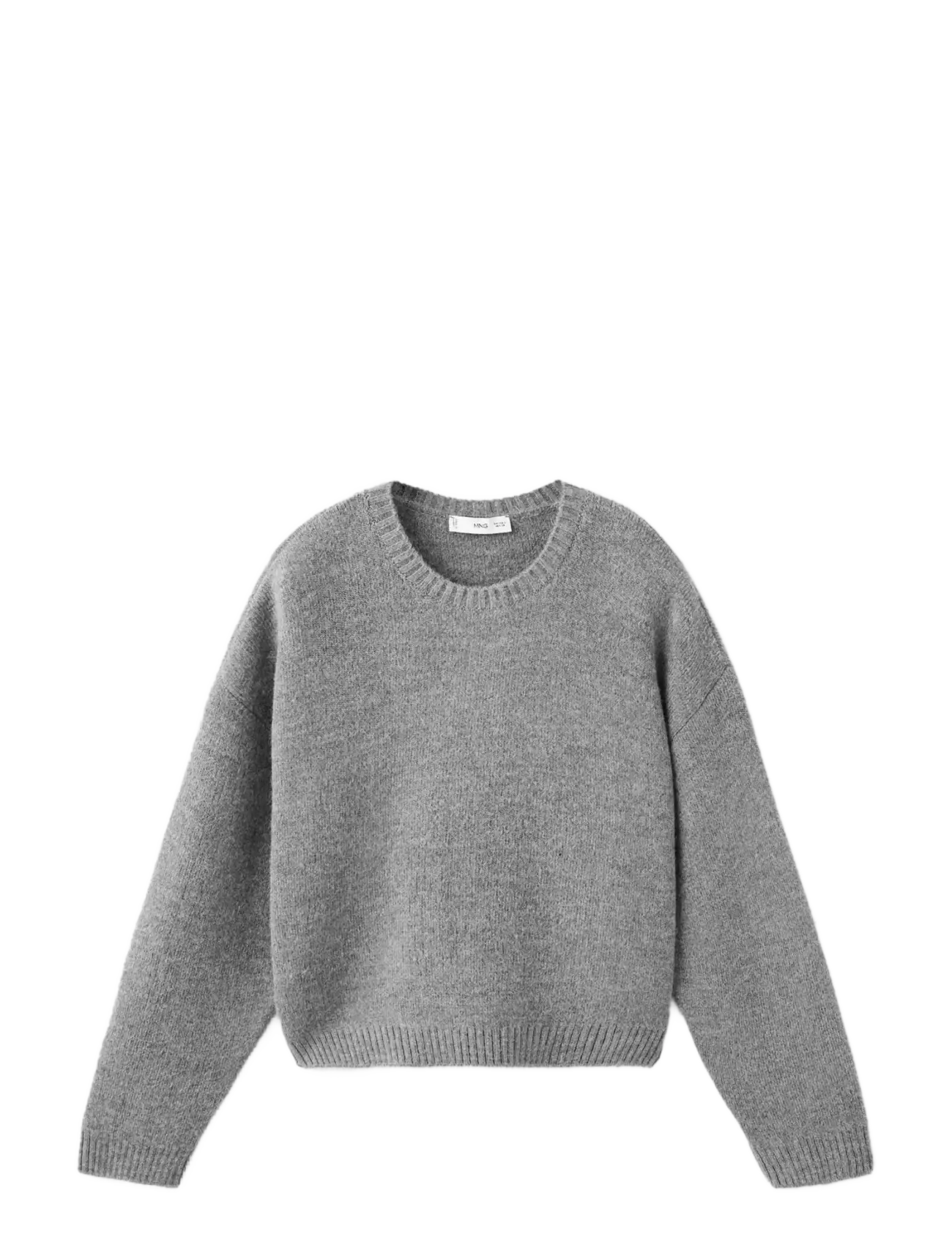 Mango Medium-knit sweater - Strickmode - GREY / grey