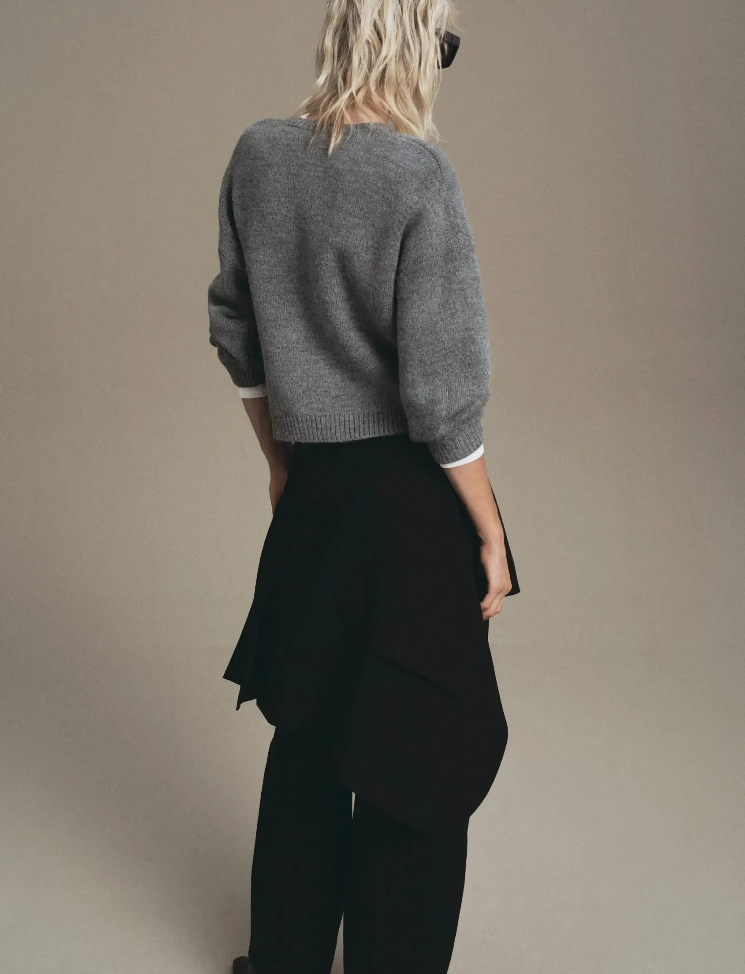 Mango - Medium-knit sweater - stickade tröjor - grey - 2