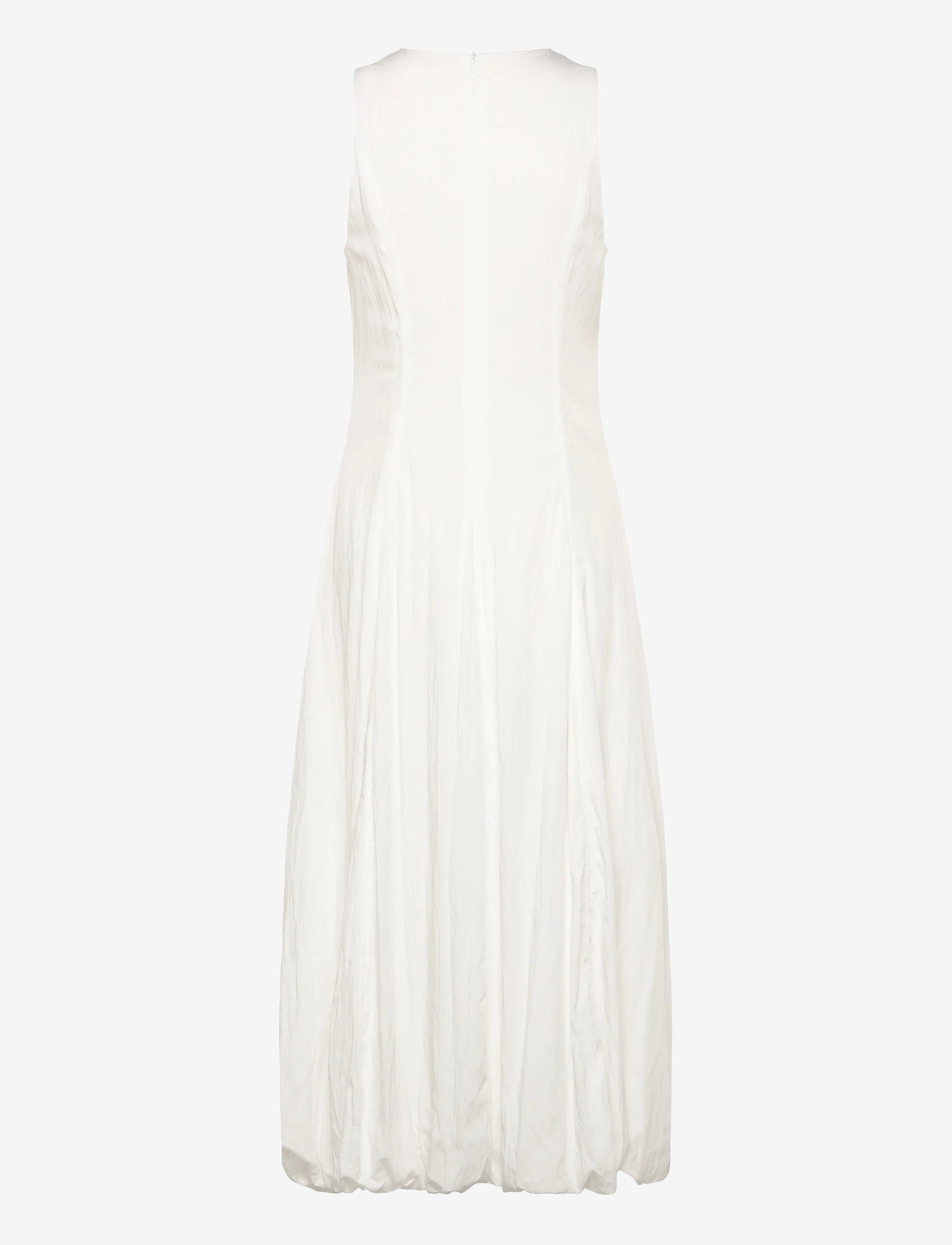 Mango - Long balloon dress - konfirmationstøj - white - 2