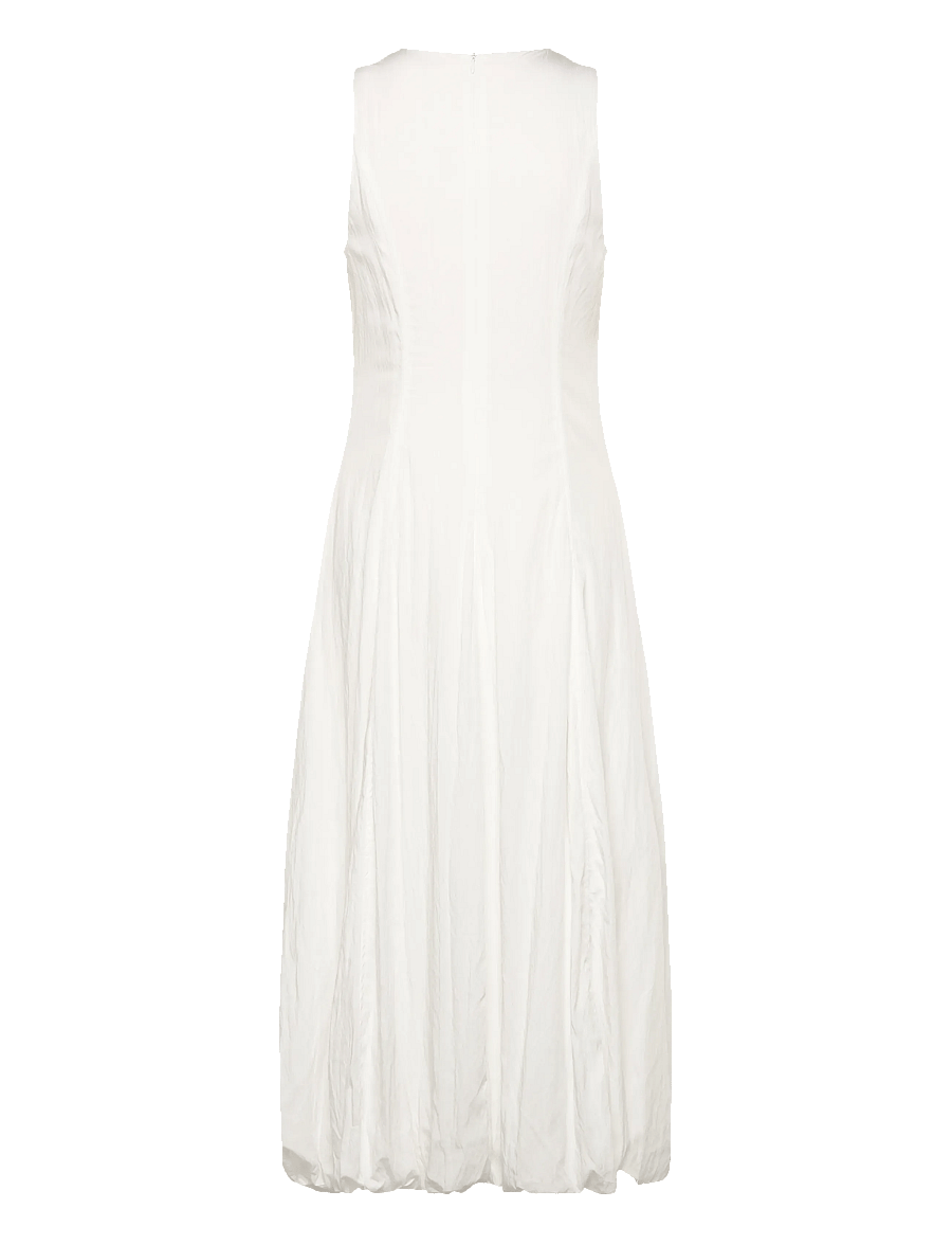 Mango - Long balloon dress - konfirmation - white - 2
