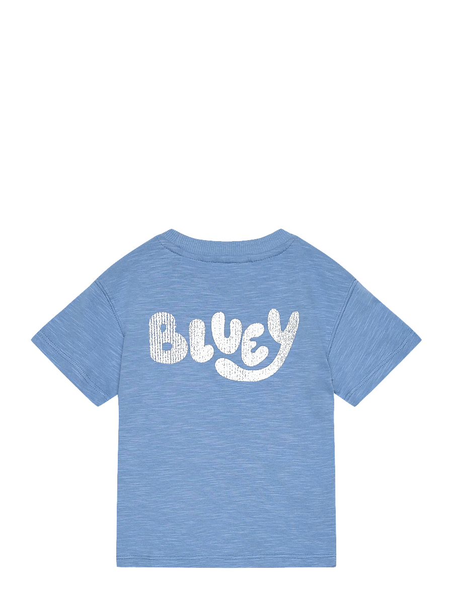 Mango - Bluey printed t-shirt - kortärmade t-shirts - medium blue - 1