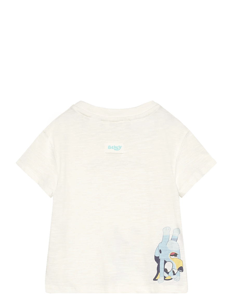 Mango - Bluey printed t-shirt - kortärmade skjortor - natural white - 1