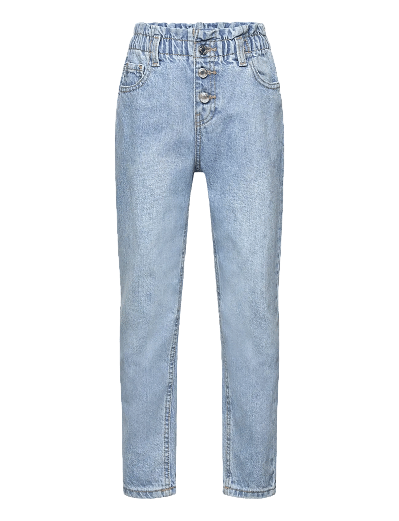 Mango - Paperbag jeans - regular jeans - open blue - 0