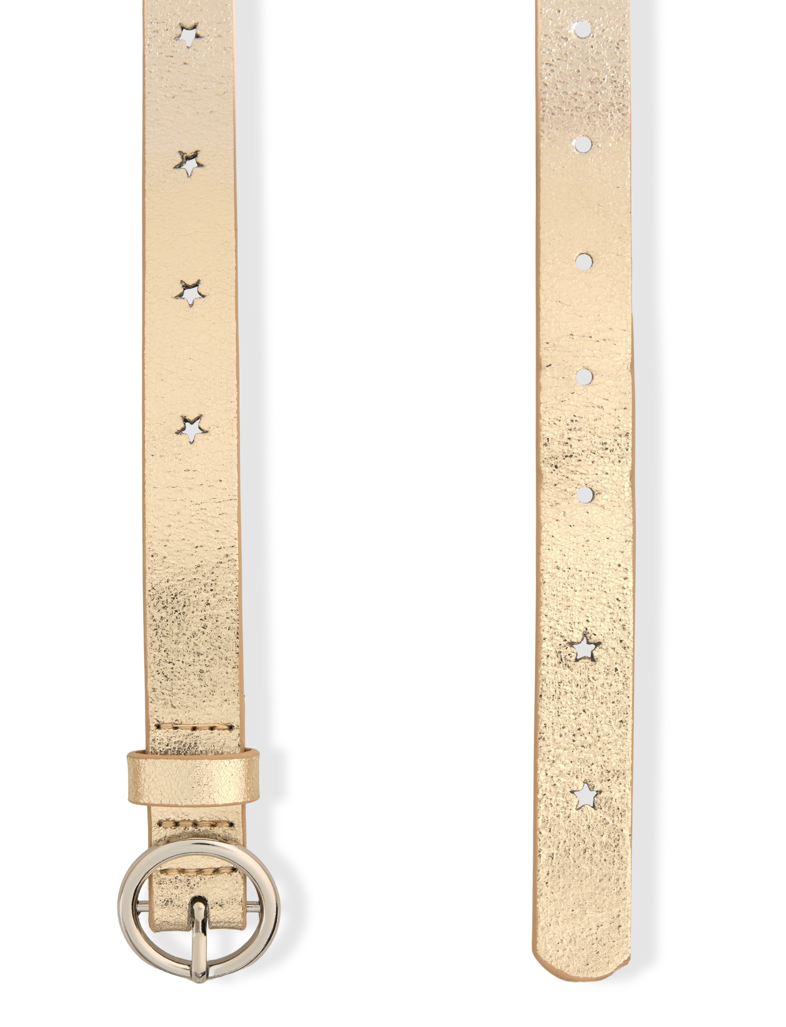 Mango - Star skinny belt - gold - 1