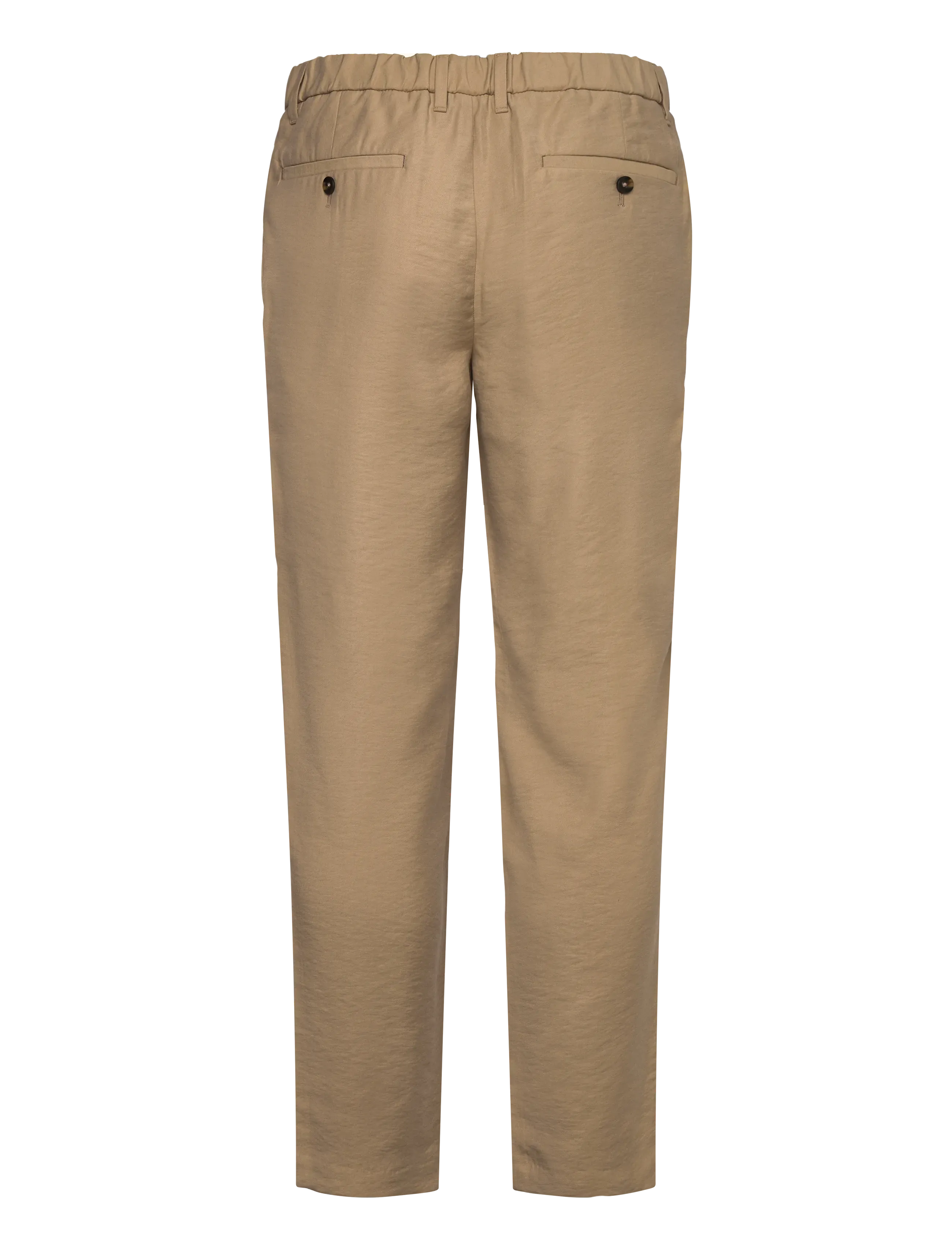 Mango - Straight-fit pleated trousers - casual - light beige - 2