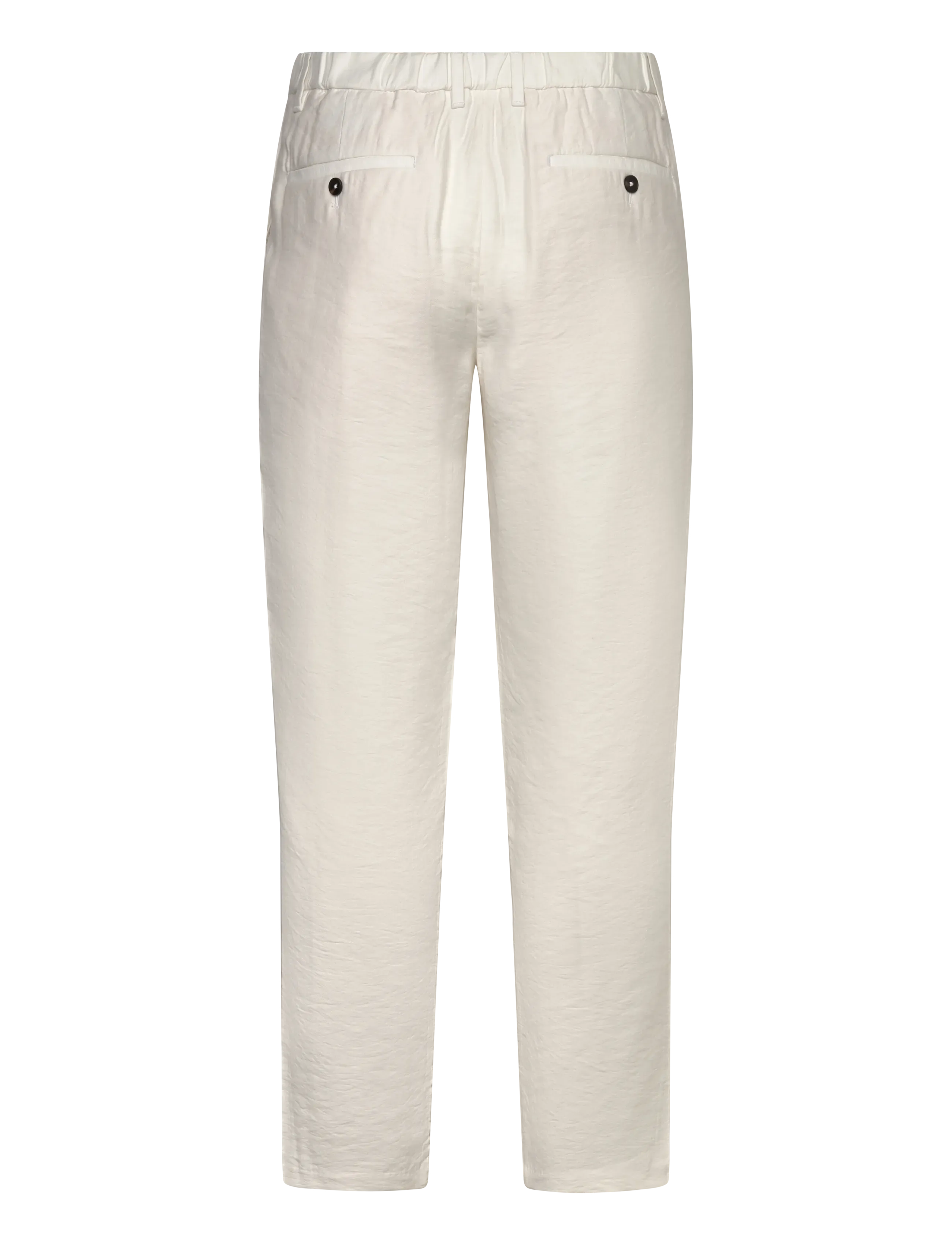 Mango - Straight-fit pleated trousers - casual bukser - natural white - 2