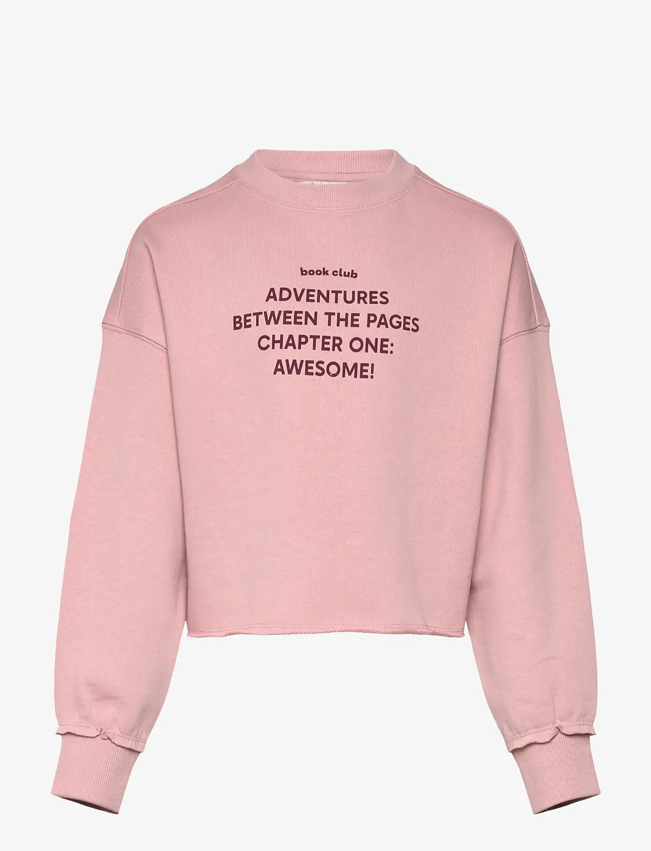 Mango - Printed message sweatshirt - herbstliche kleidung - pink - 0