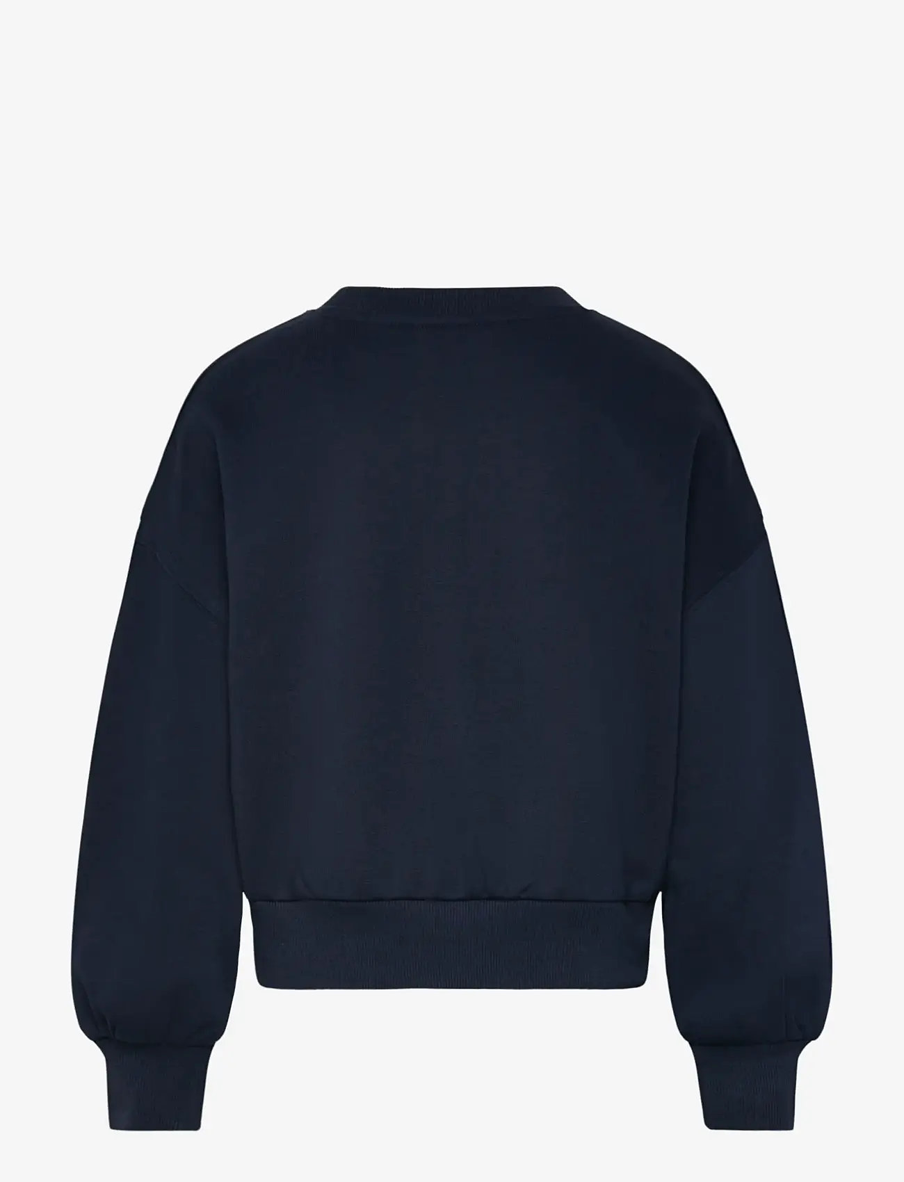 Mango - Sweatshirt with embroidered star - sweatshirts - navy - 1