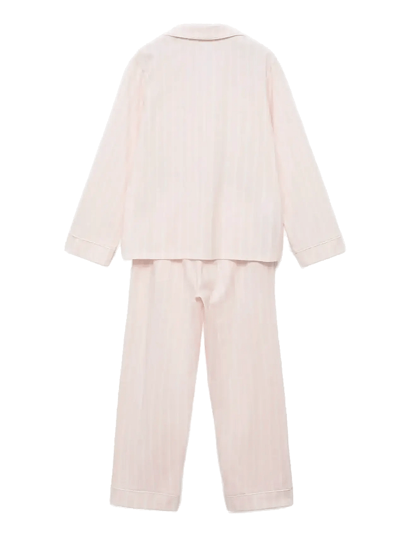 Mango - Striped long pyjamas - pyjamasset - lt-pastel pink - 1