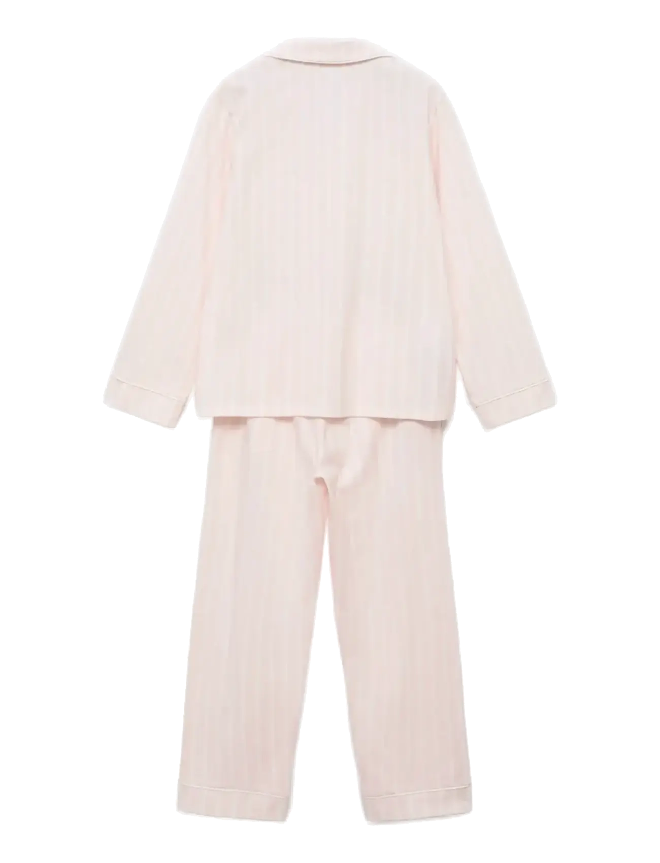 Mango - Striped long pyjamas - sets - lt-pastel pink - 1