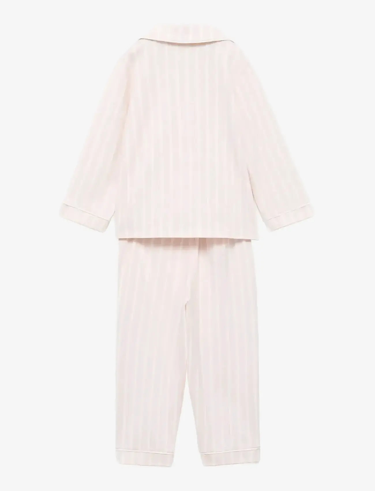 Mango - Striped long pyjamas - komplektid - lt-pastel pink - 1