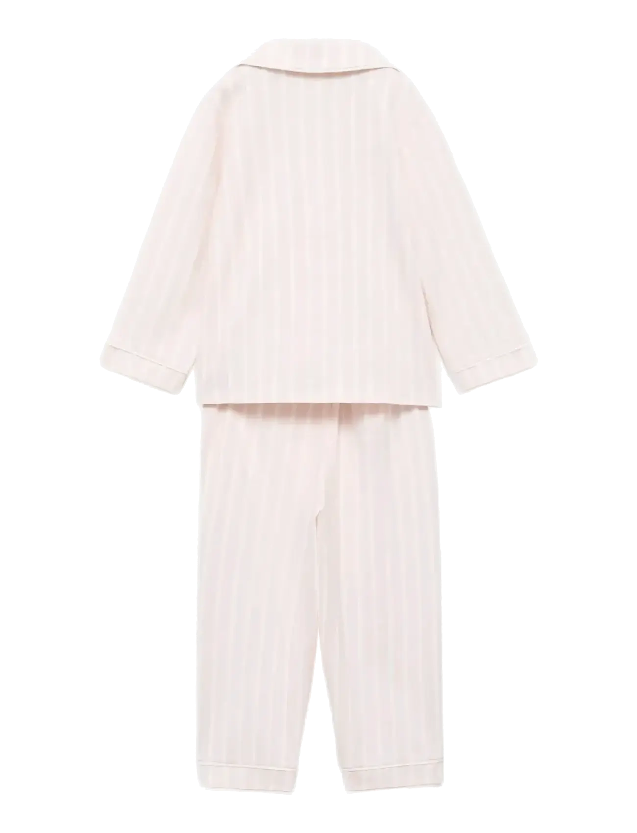 Mango - Striped long pyjamas - lt-pastel pink - 1