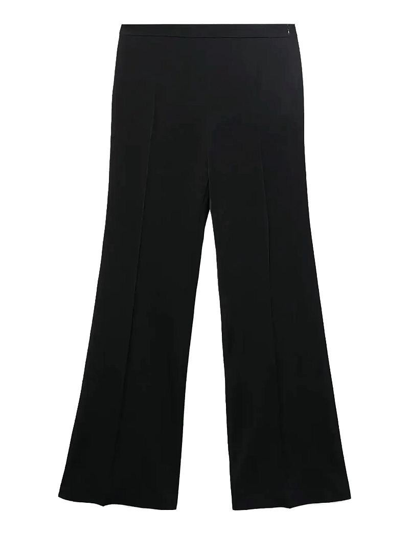 Mango - Long flared trousers - flares - black - 1