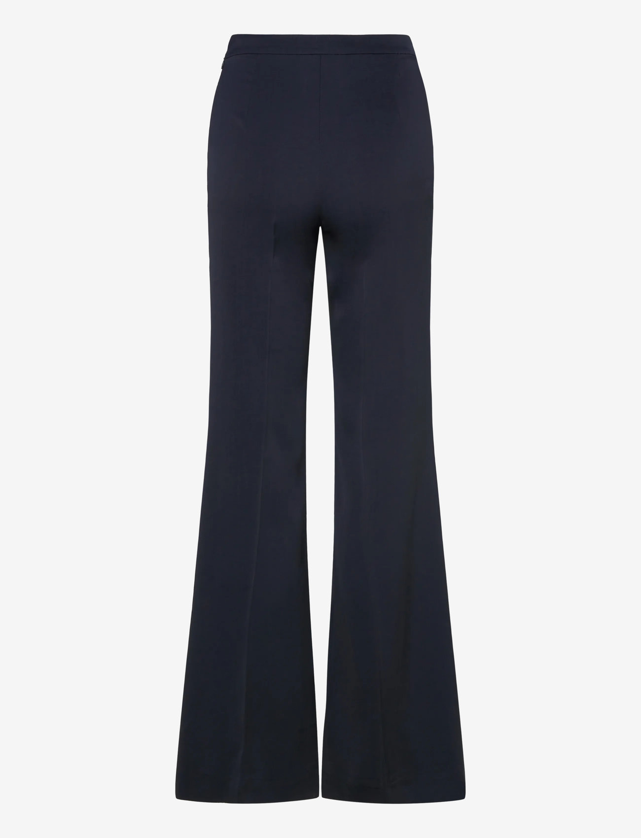 Mango - Long flared trousers - utsvängda byxor - navy - 1