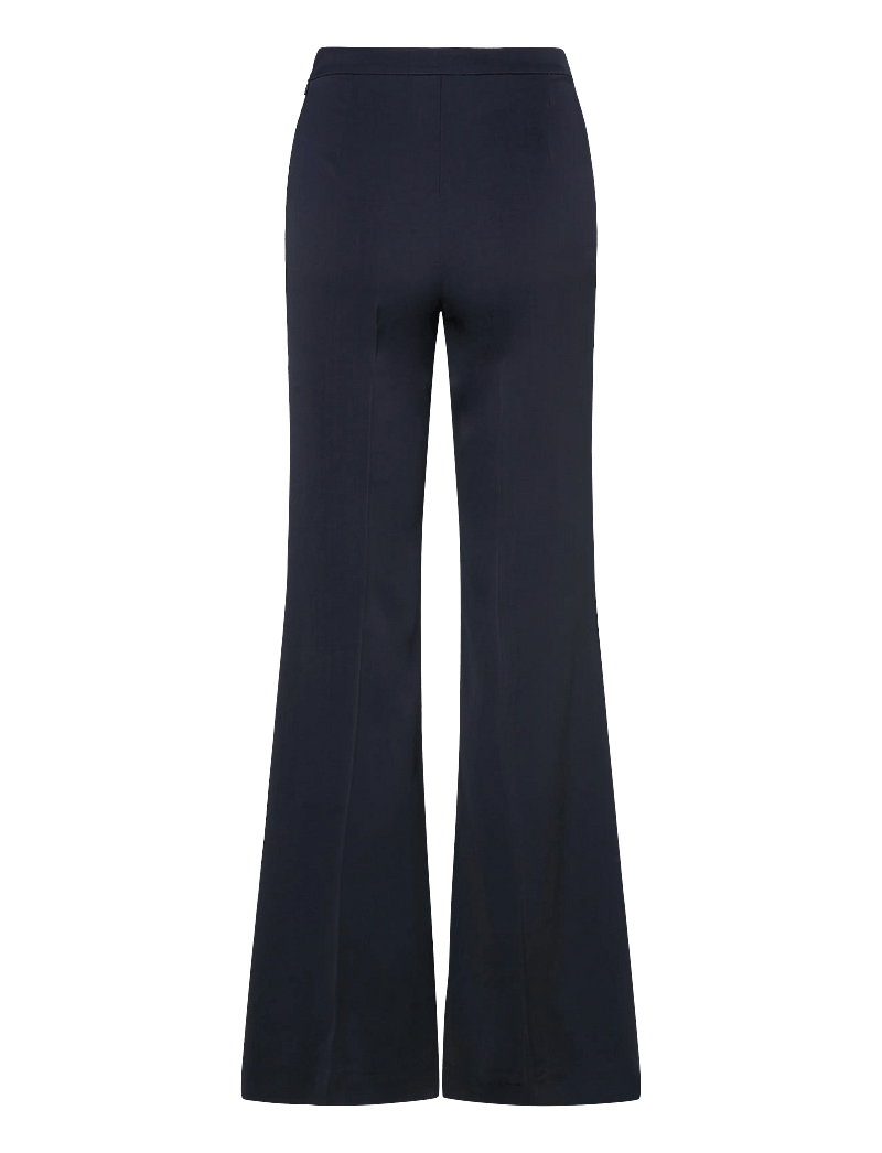 Mango - Long flared trousers - utsvängda byxor - navy - 1