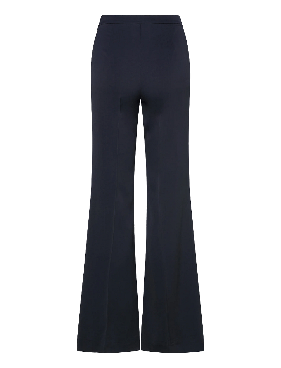 Mango - Long flared trousers - flare bukser - navy - 2