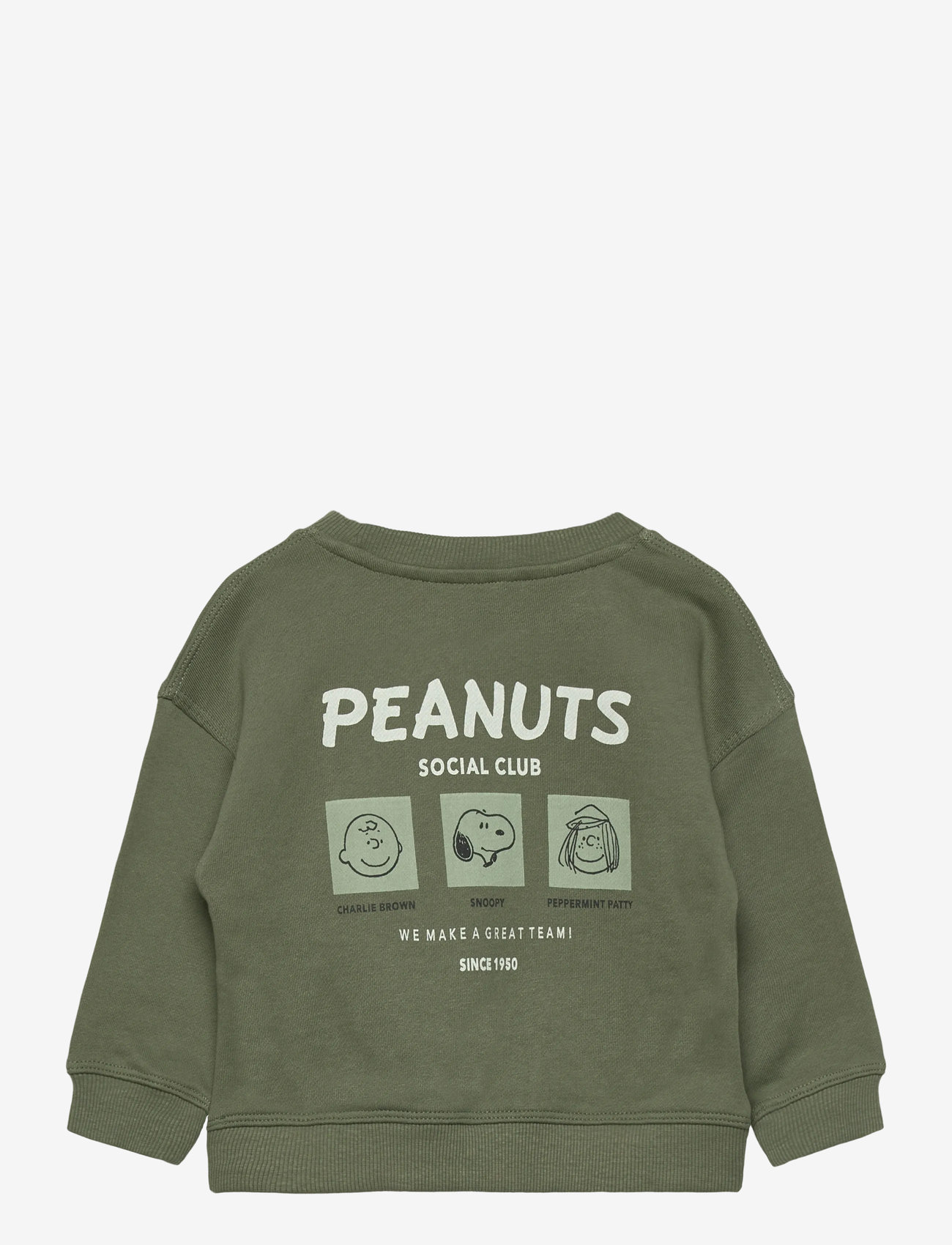 Mango - Embroidered Snoopy sweatshirt - sweatshirts - green - 1