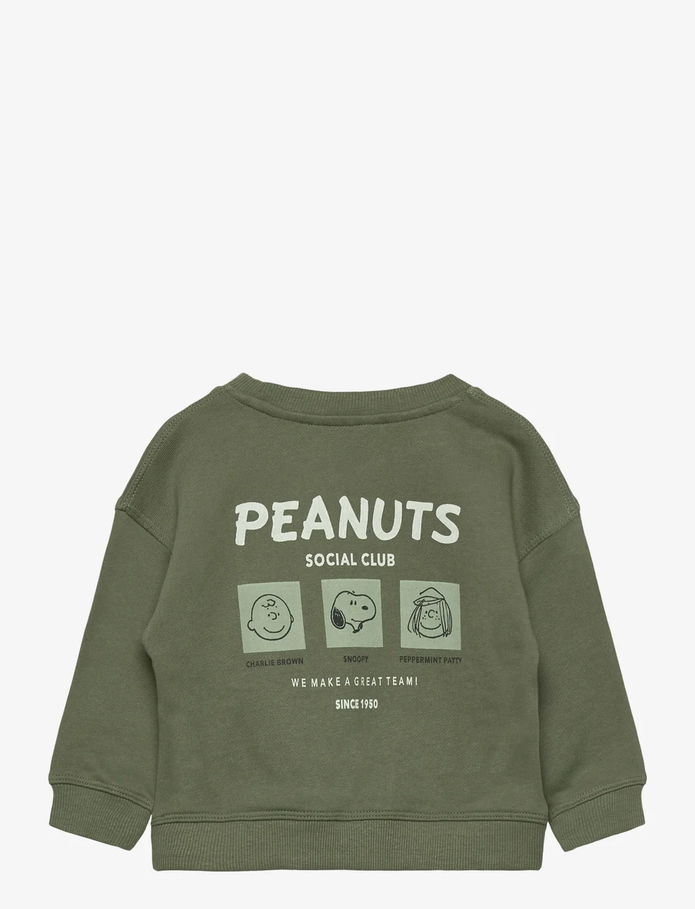 Mango - Embroidered Snoopy sweatshirt - sweatshirts - green - 1