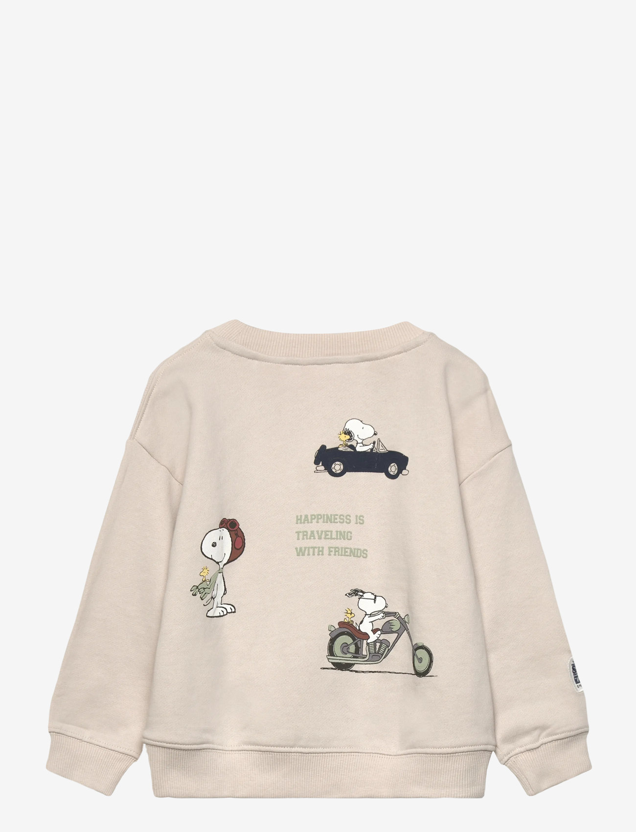 Mango - Embroidered Snoopy sweatshirt - sweatshirts - natural white - 1