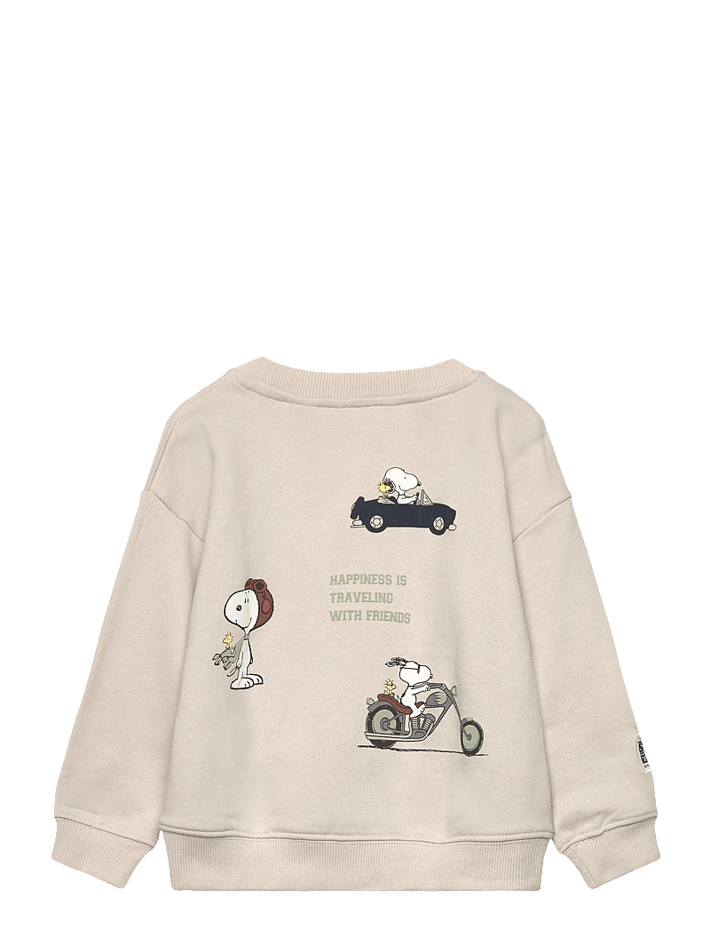 Mango - Embroidered Snoopy sweatshirt - sweatshirts - natural white - 1