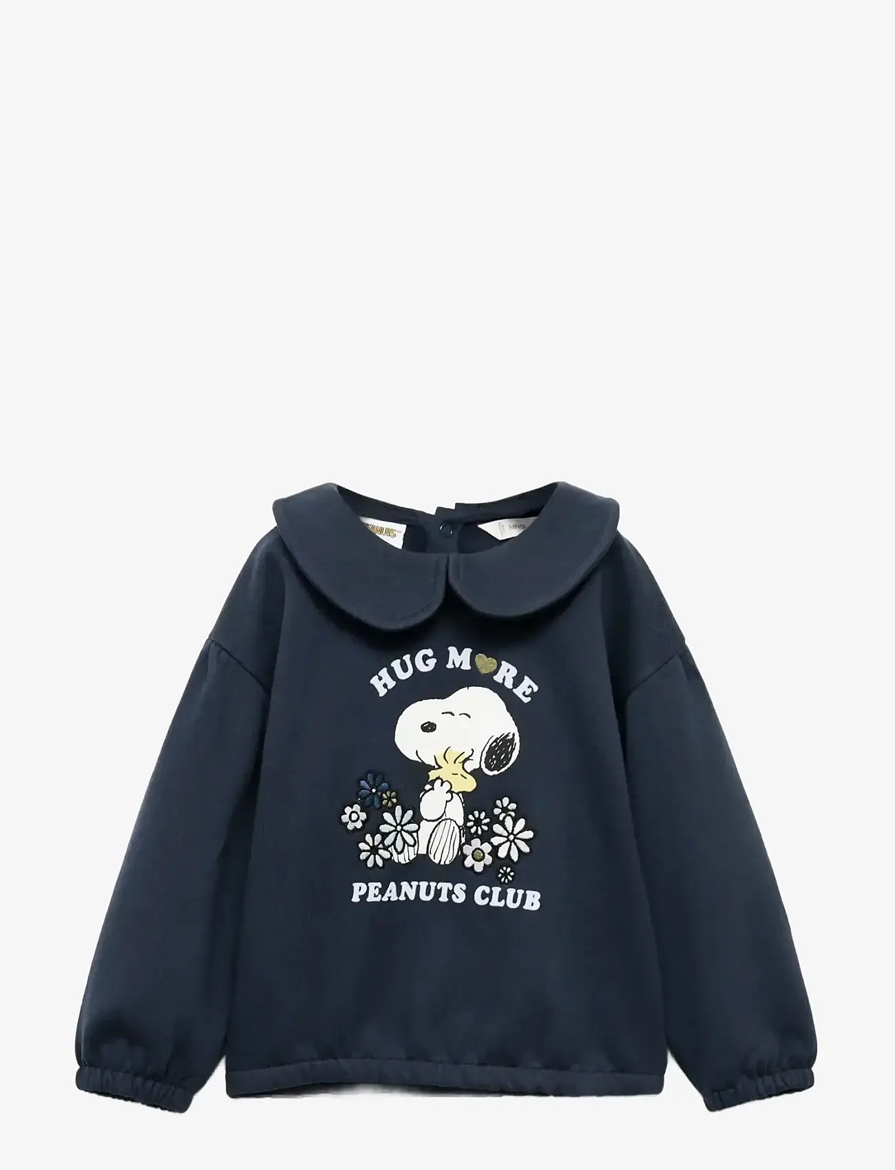 Mango - Snoopy-print sweatshirt - efterårstøj - navy - 0