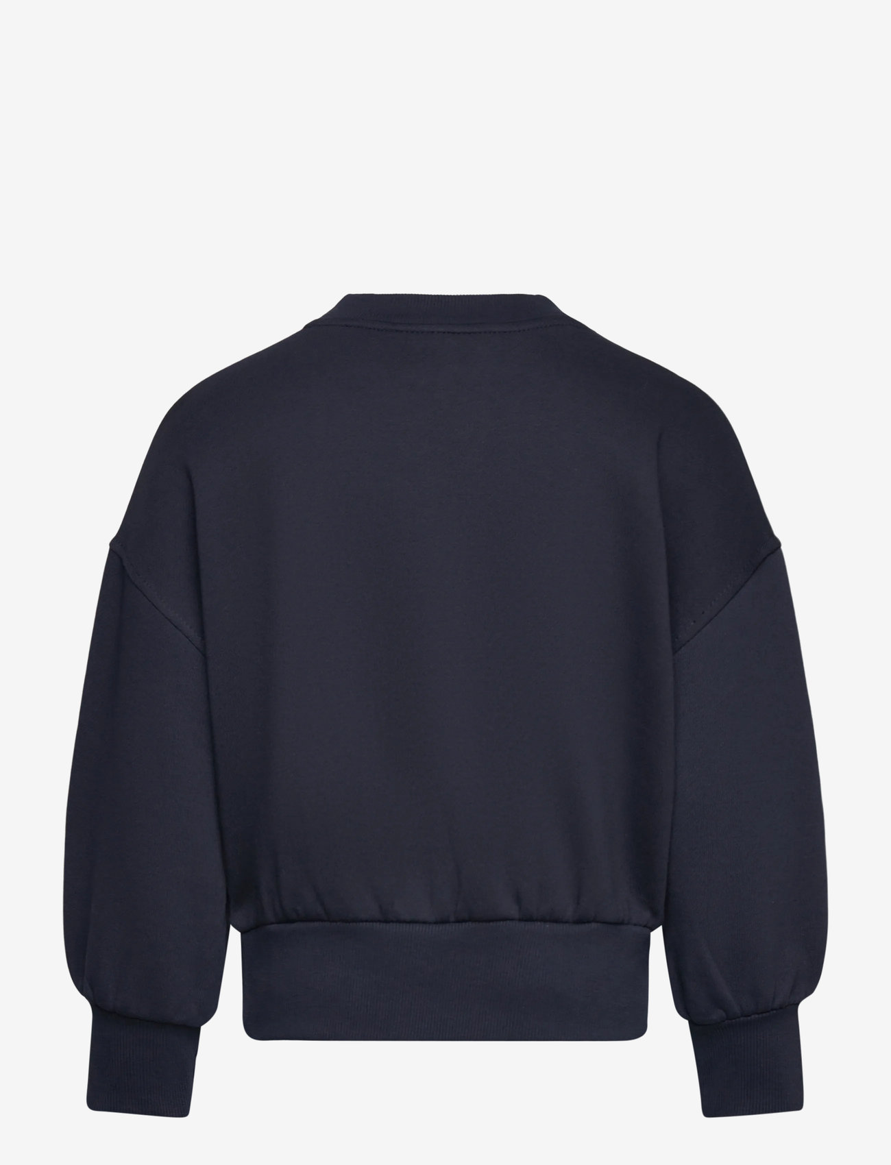 Mango - Embroidered cotton sweatshirt - sweatshirts - navy - 1