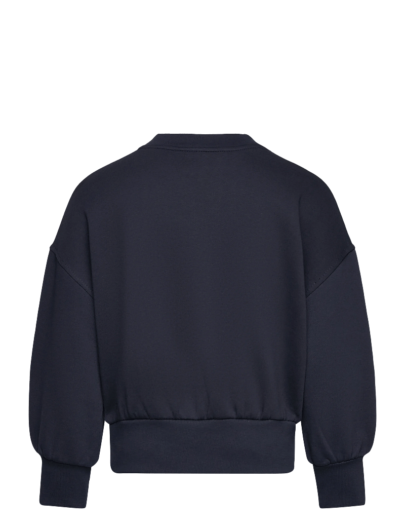 Mango - Embroidered cotton sweatshirt - sweatshirts - navy - 2