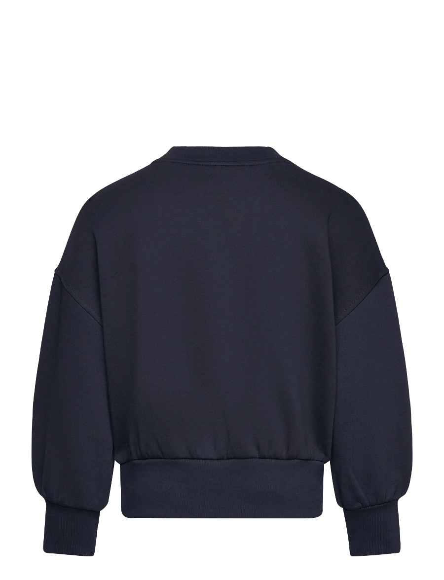 Mango - Embroidered cotton sweatshirt - sweatshirts - navy - 2