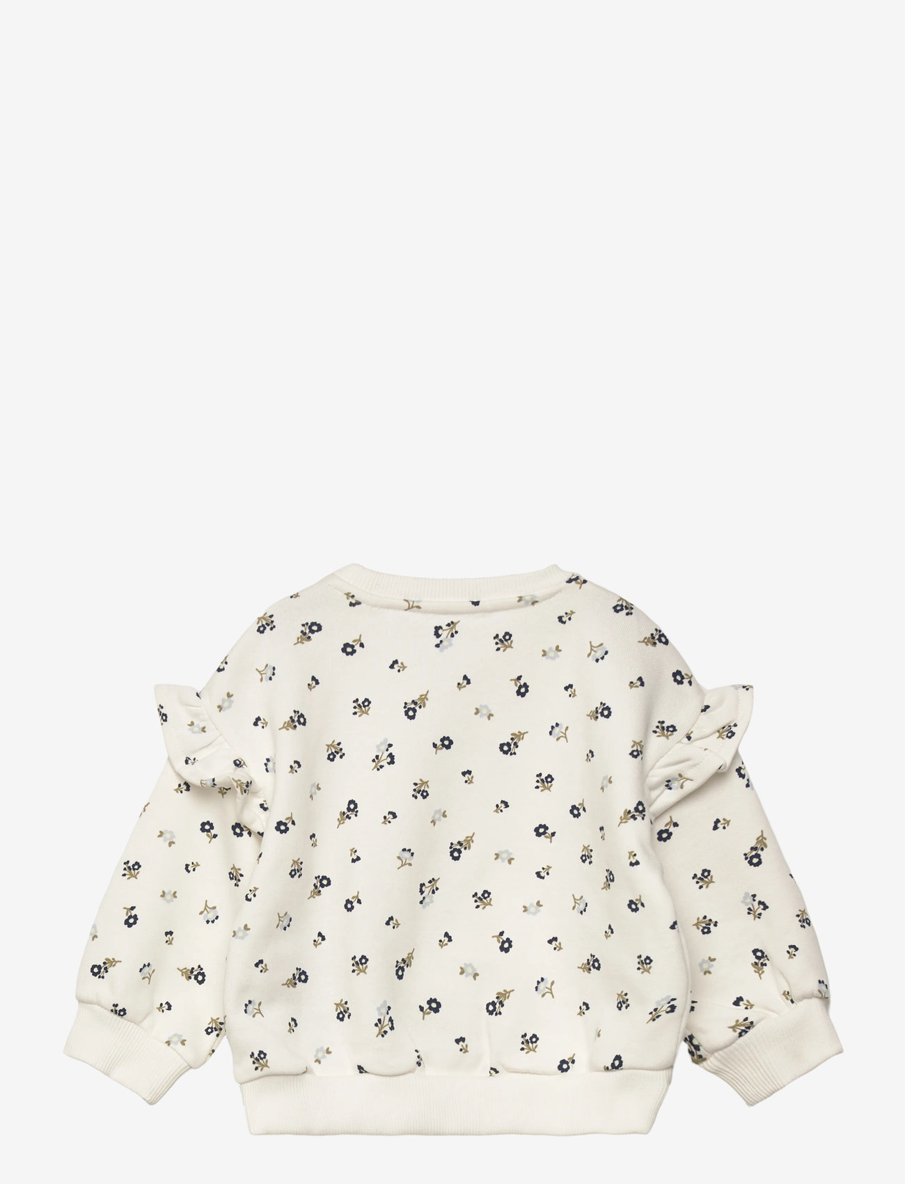 Mango - Ruffle detail sweatshirt - efterårstøj - natural white - 1