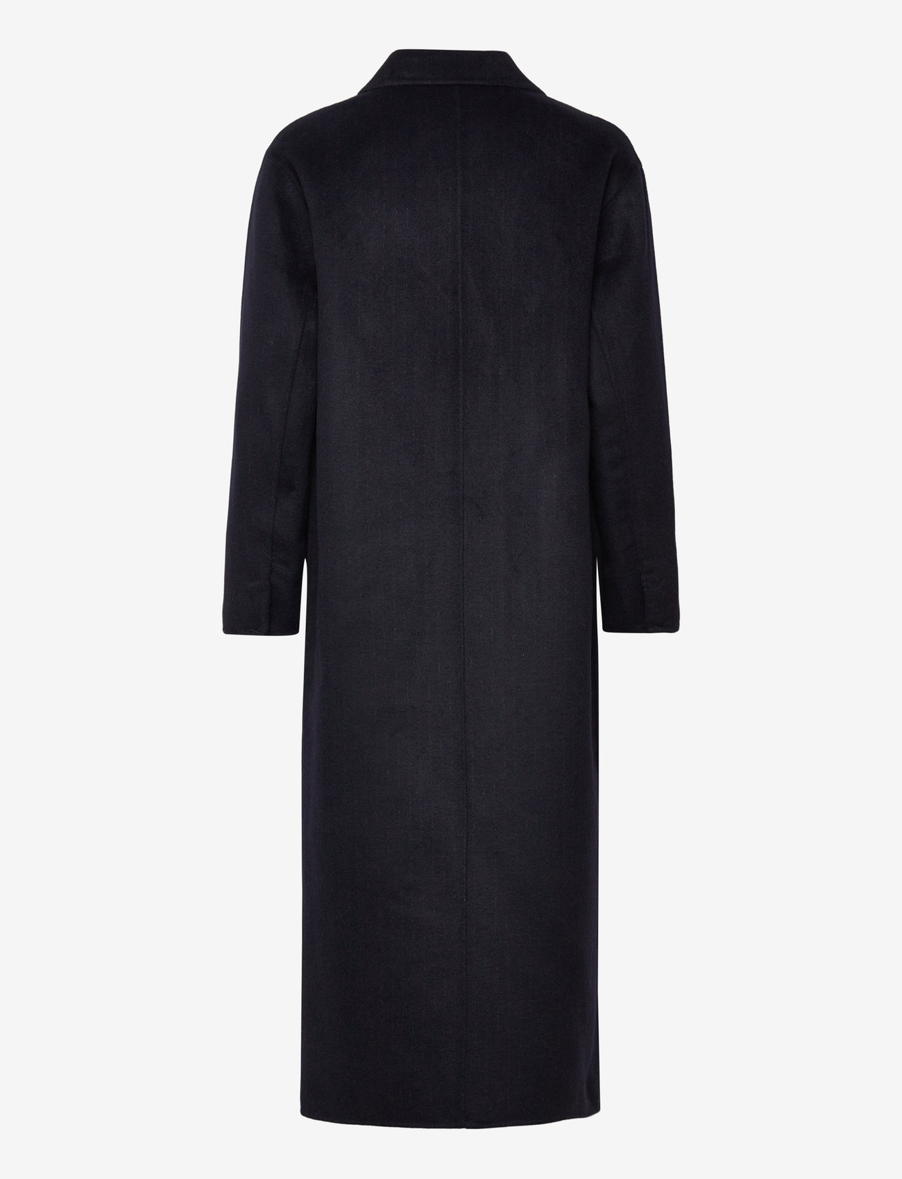 Mango - Long wool coat - overtøj - navy - 2