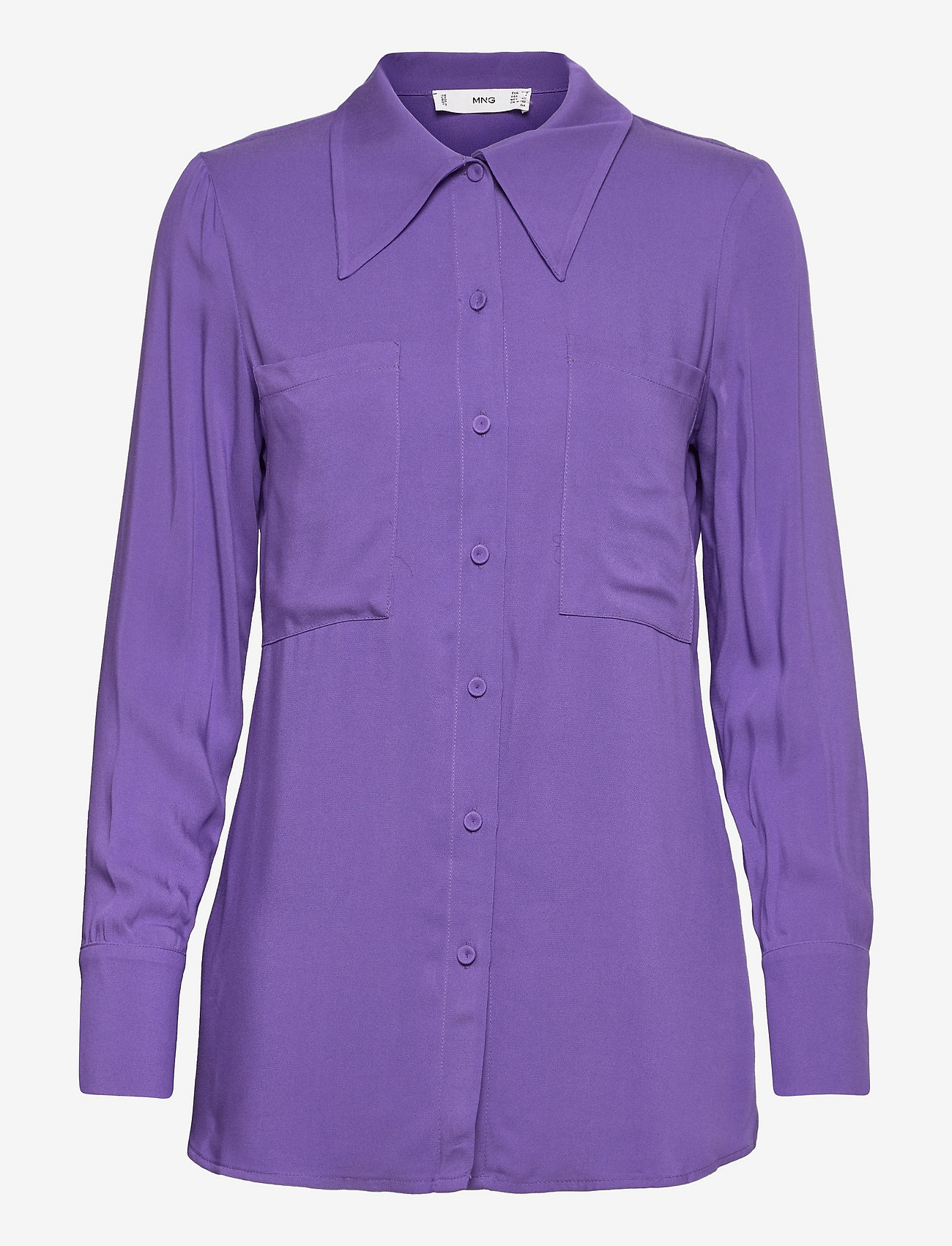 Mango - JAM - langermede skjorter - purple - 0