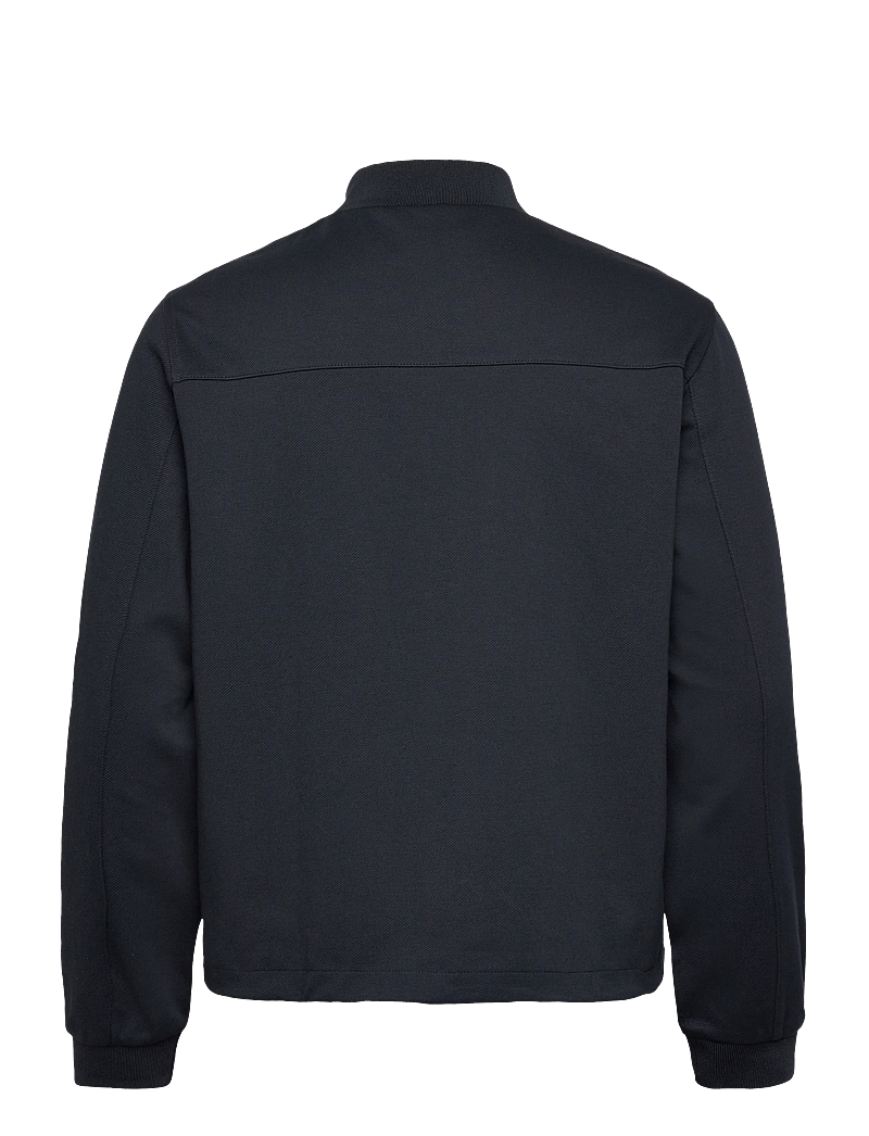 Mango - Comfort stretch zip-up hoodie - kollektioner - navy - 2