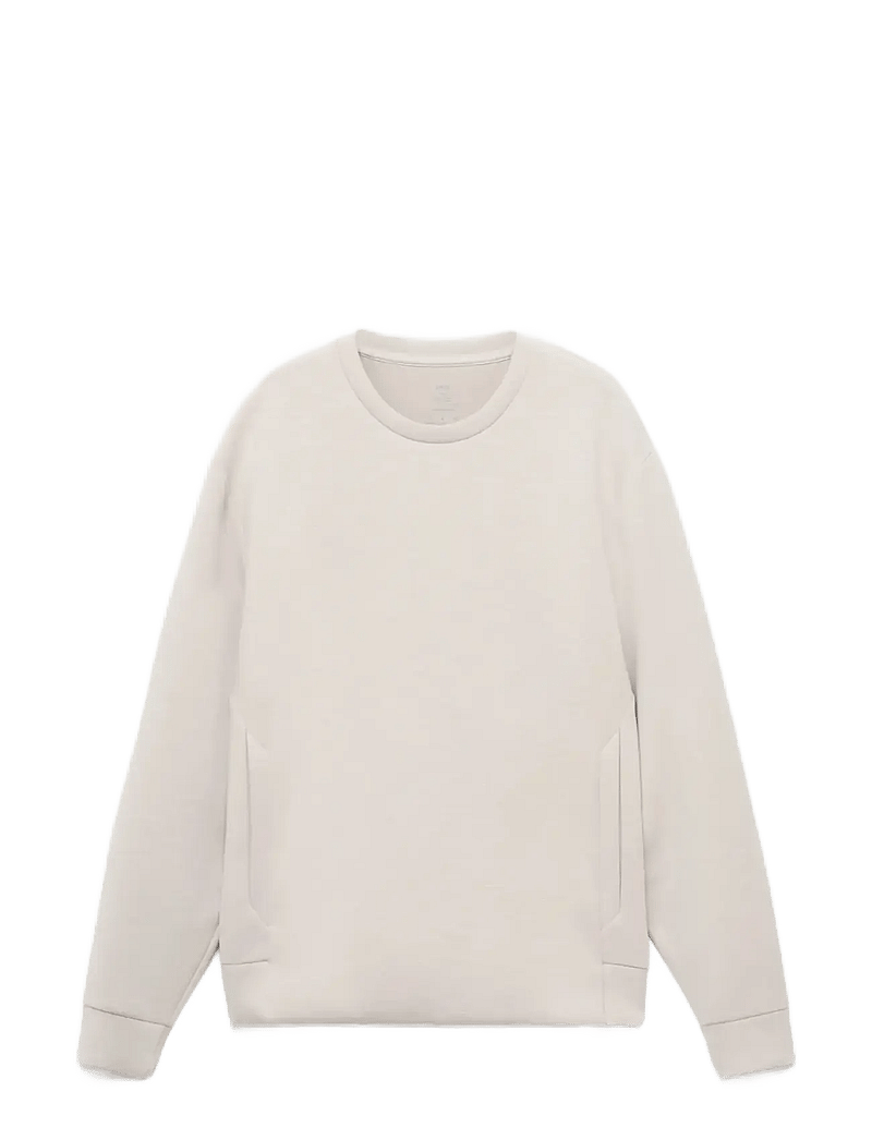 Mango - Regular-fit Thermolite® sweatshirt with pocket - kollektionen - natural white - 1