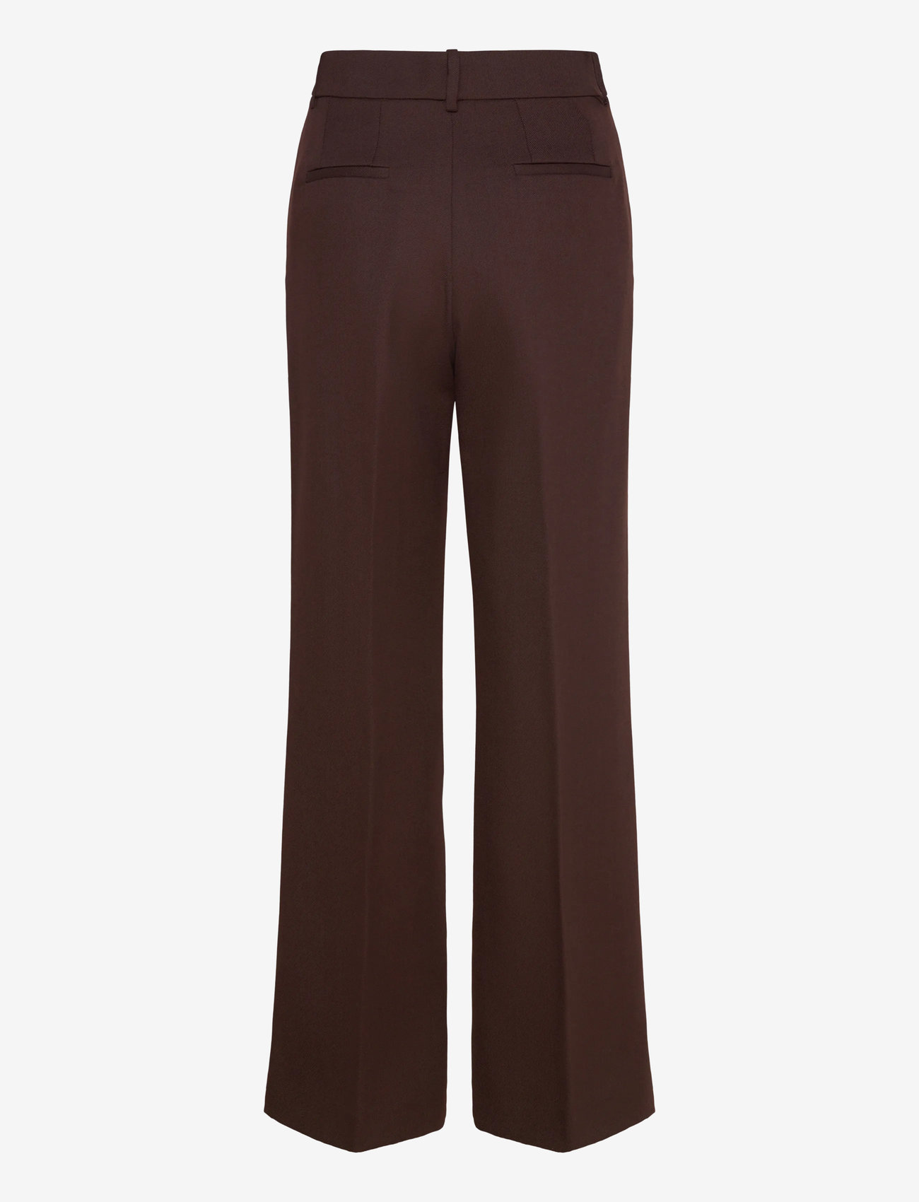 Mango - 100% wool suit trousers - efterårstøj - brown - 2